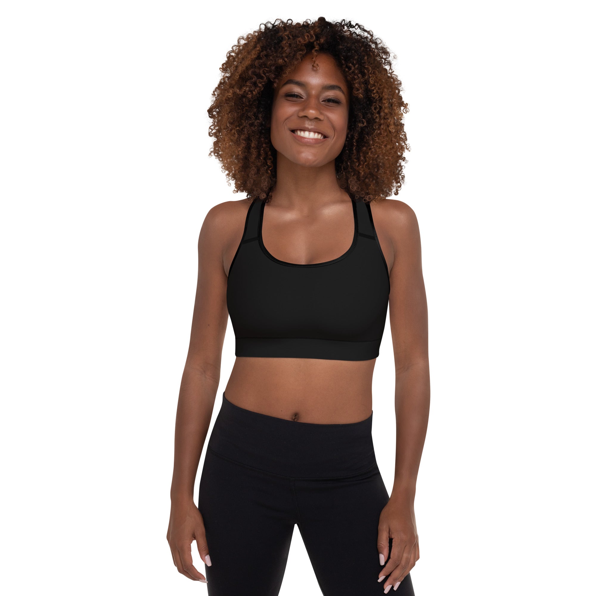 OSM - Padded Sports Bra - Black