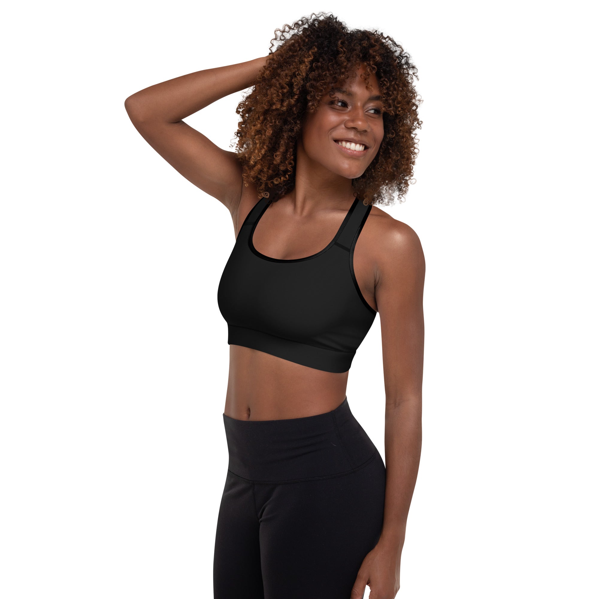 OSM - Padded Sports Bra - Black