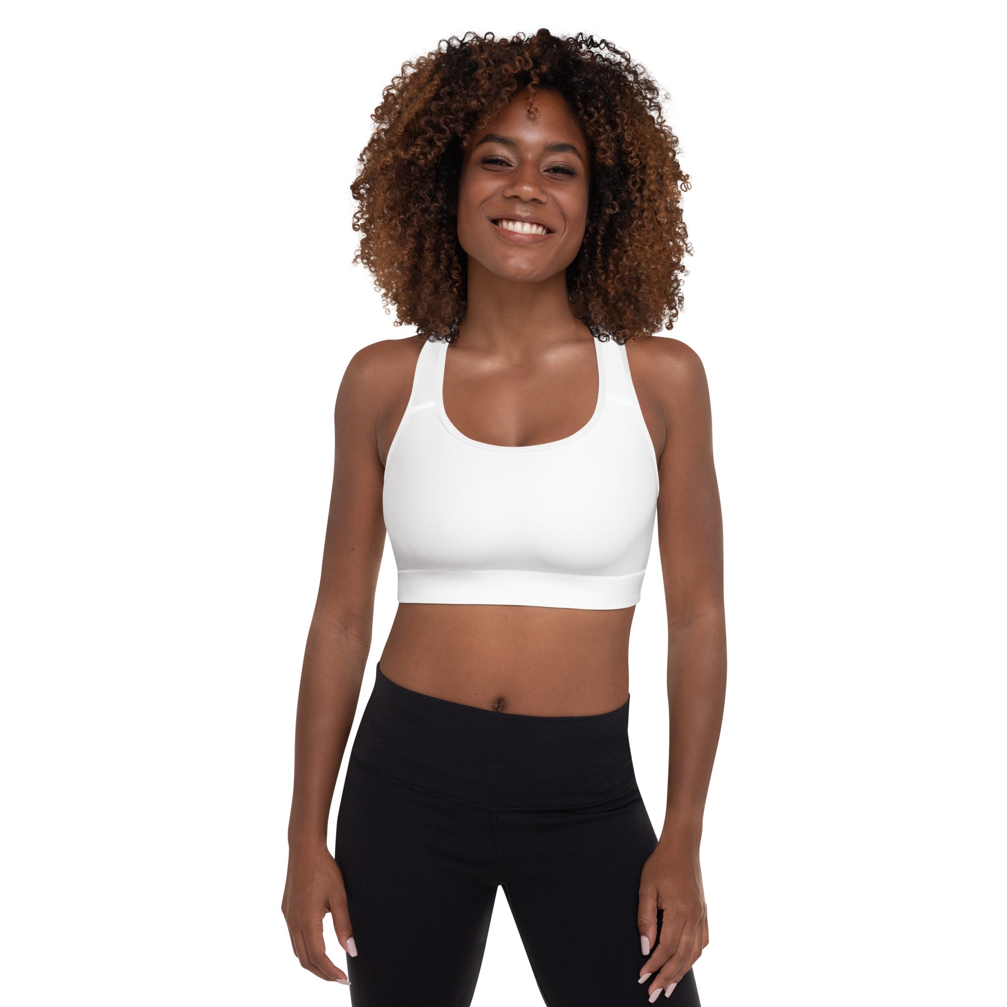 OSM - Padded Sports Bra - White