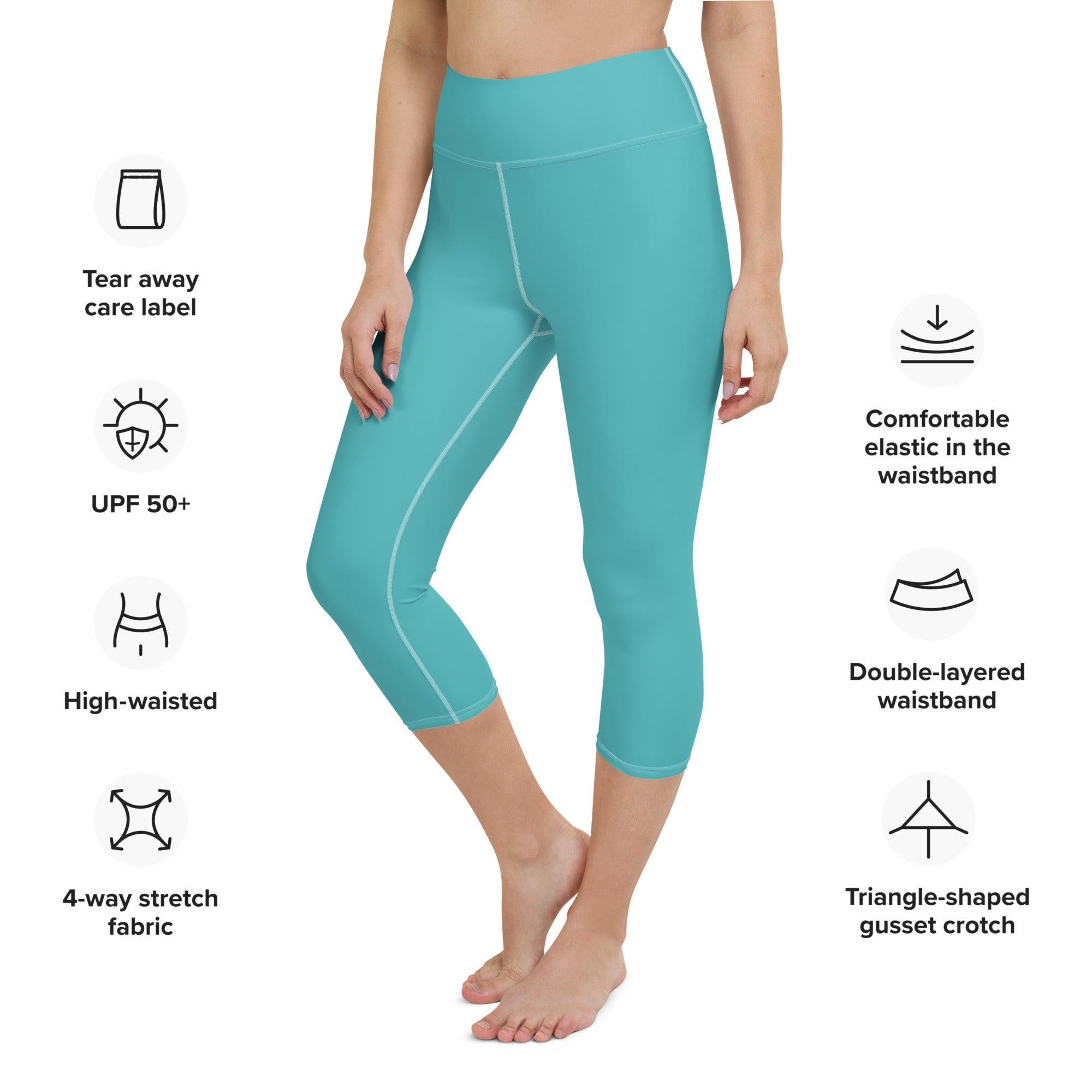 OSM - Yoga Capri Leggings - Viking