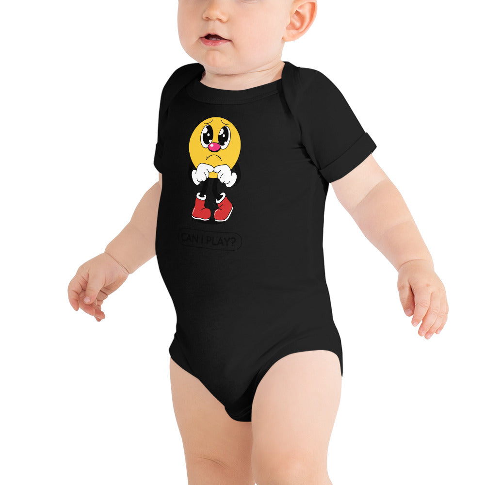 Can I Play - Baby Short Sleeve One Piece