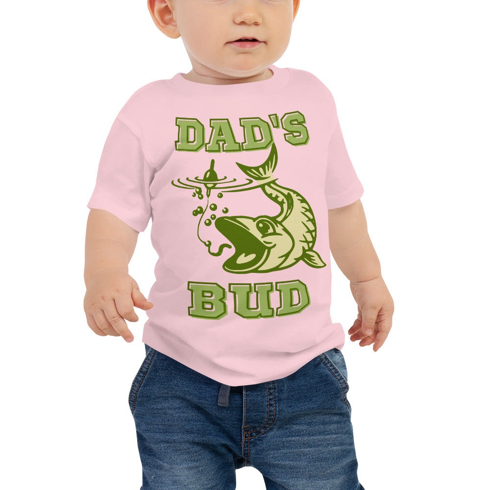 Dad's Fishing Bud - Baby Jersey Short Sleeve Tee