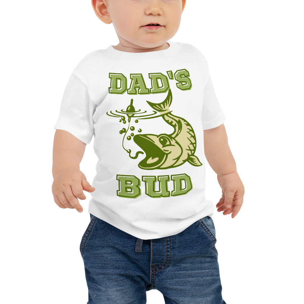 Dad's Fishing Bud - Baby Jersey Short Sleeve Tee