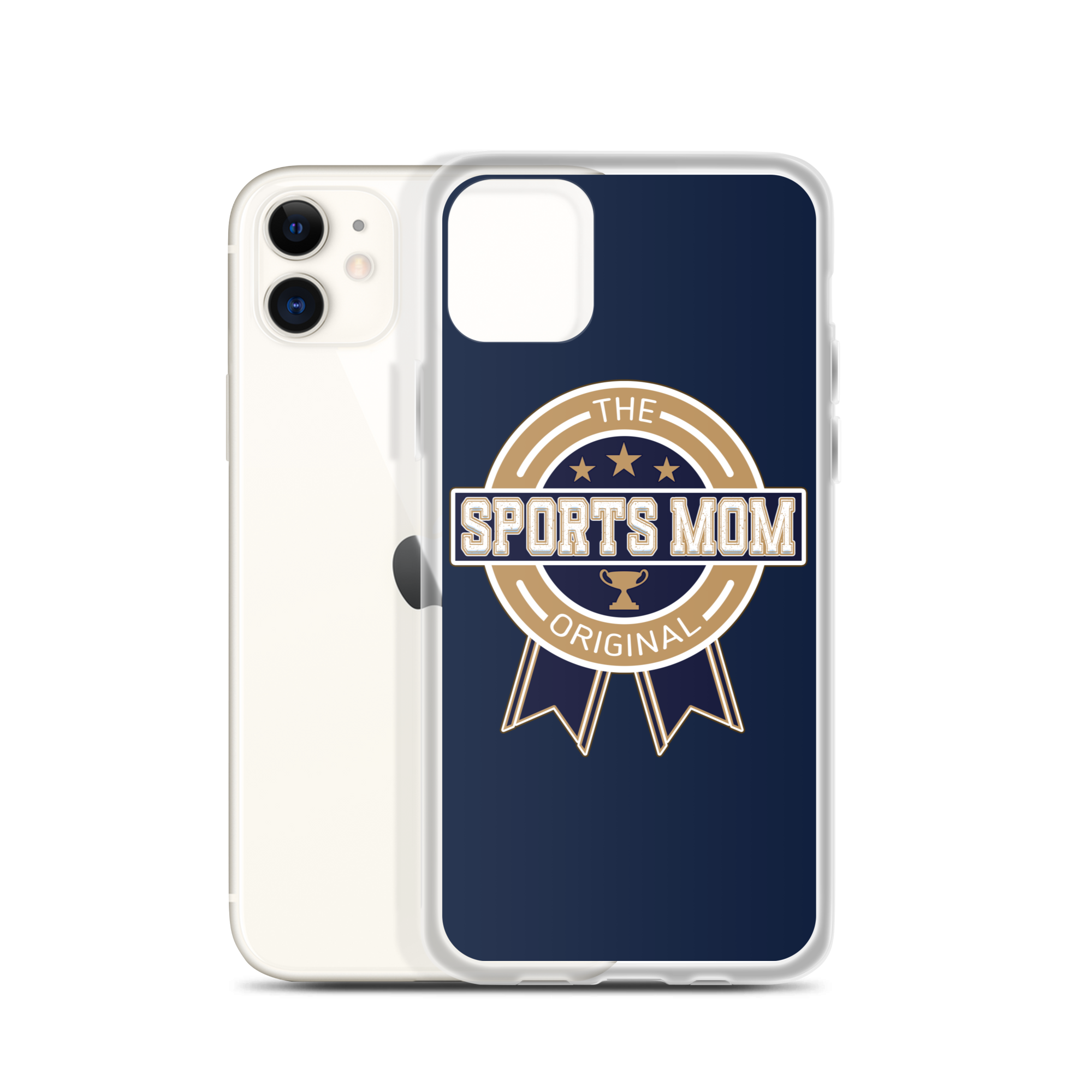 Original Sports Mom - Away Game - Clear Case for iPhone®