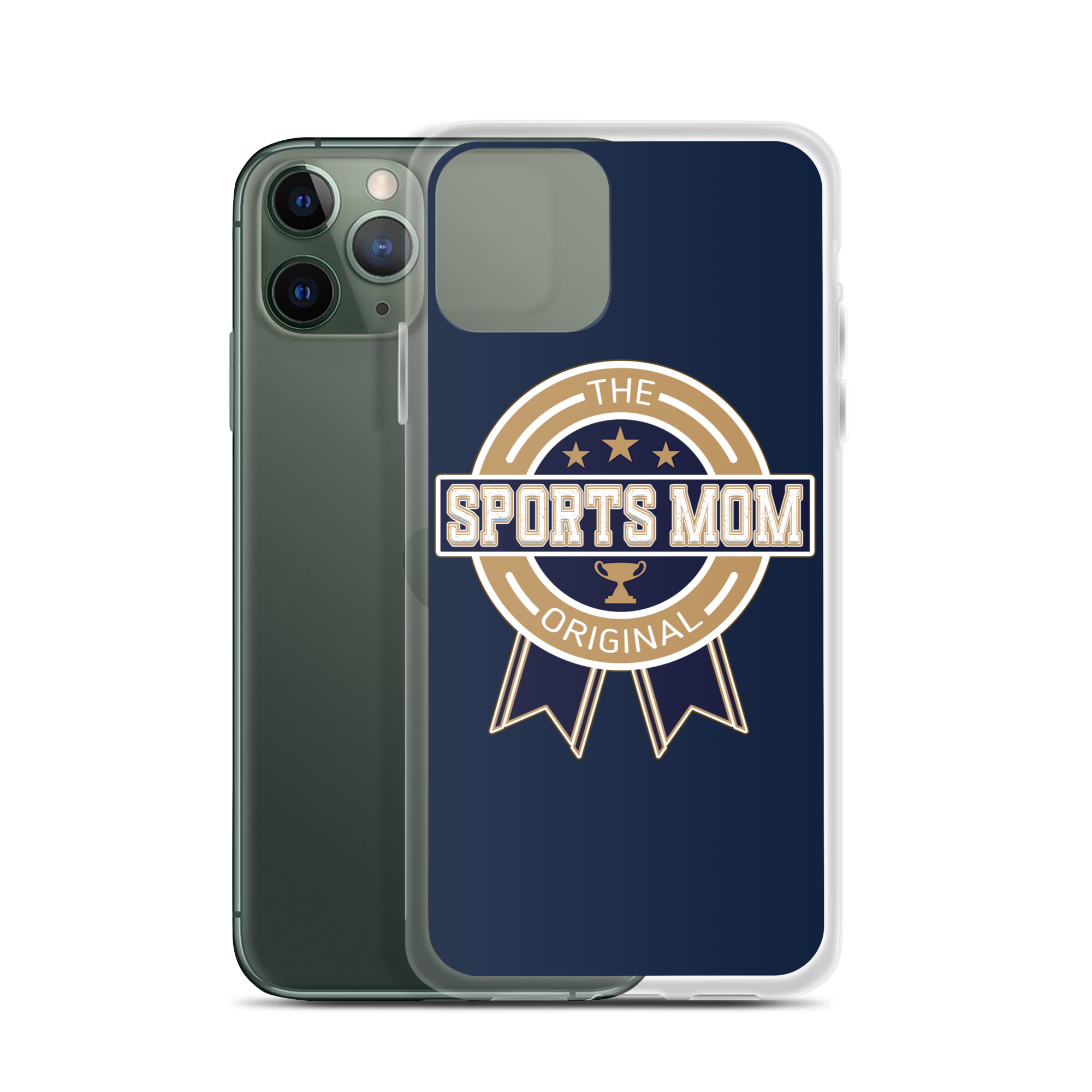 Original Sports Mom - Away Game - Clear Case for iPhone®