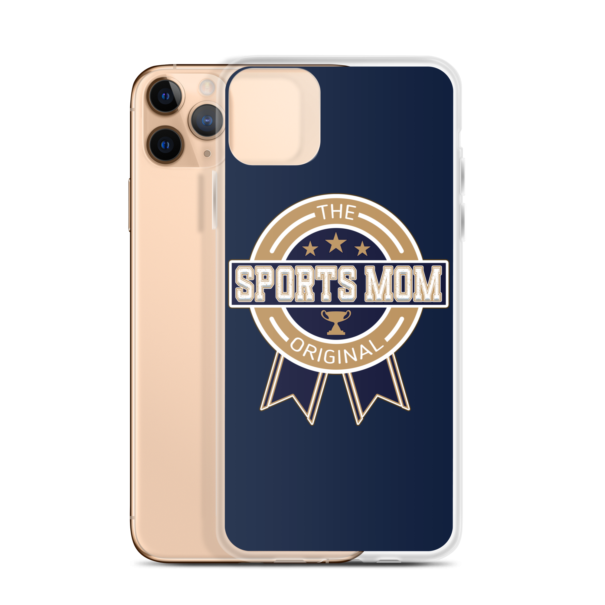 Original Sports Mom - Away Game - Clear Case for iPhone®