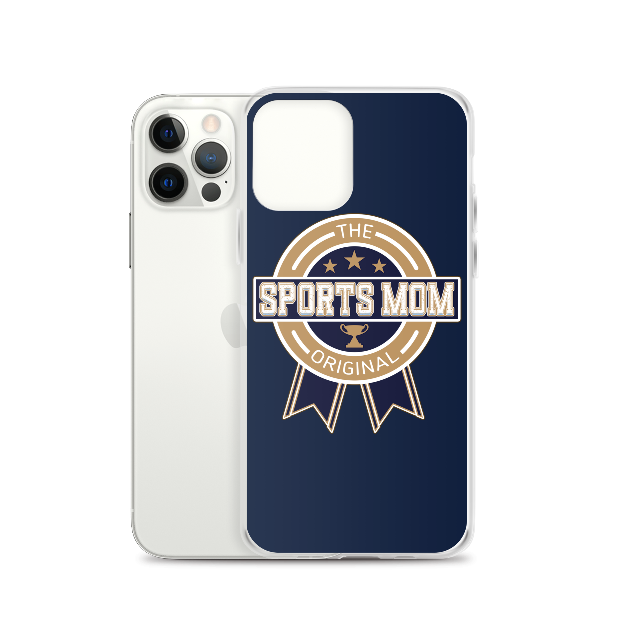 Original Sports Mom - Away Game - Clear Case for iPhone®