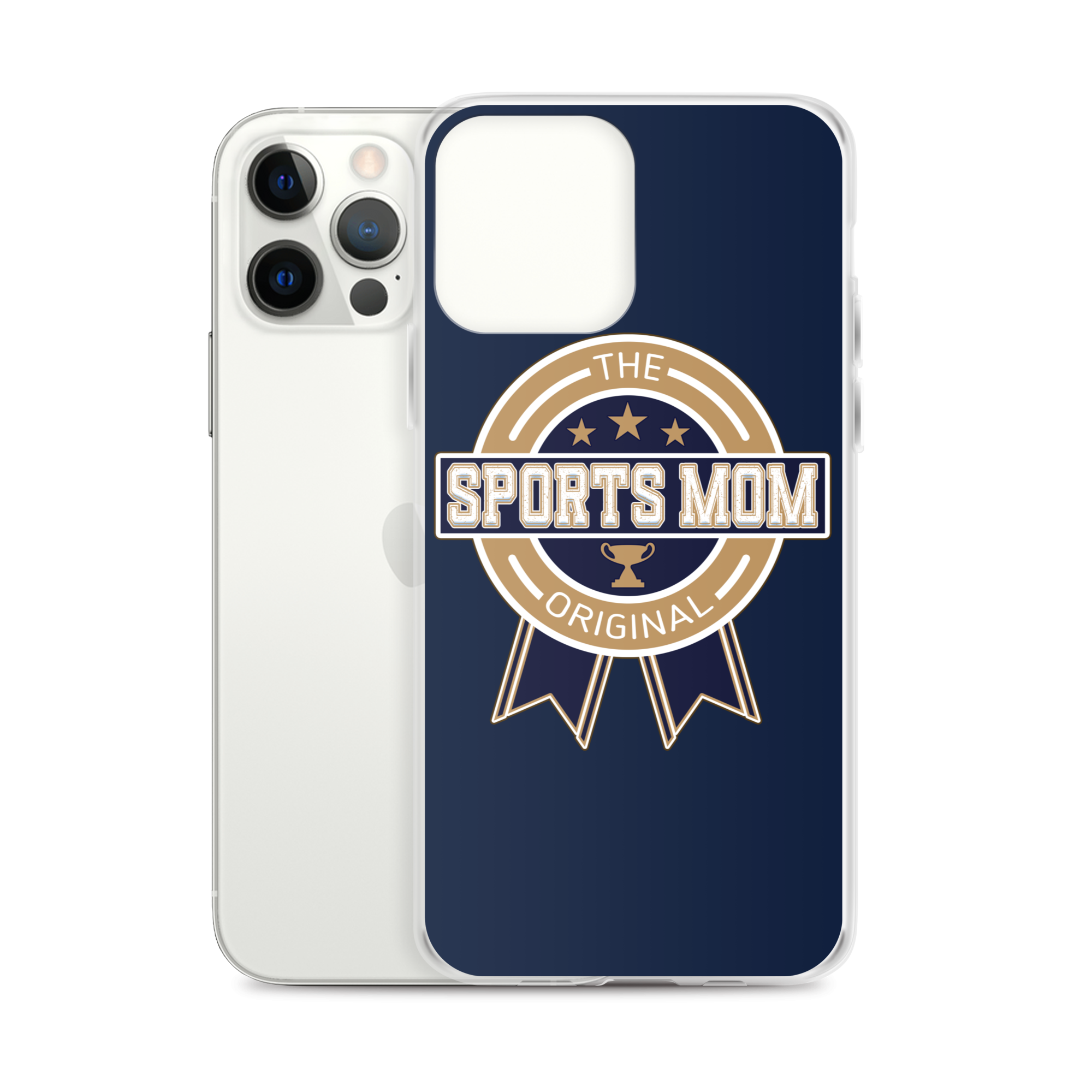 Original Sports Mom - Away Game - Clear Case for iPhone®