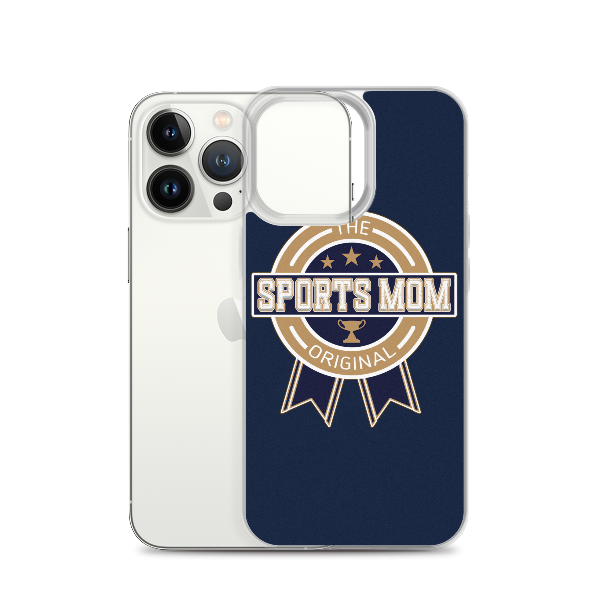 Original Sports Mom - Away Game - Clear Case for iPhone®