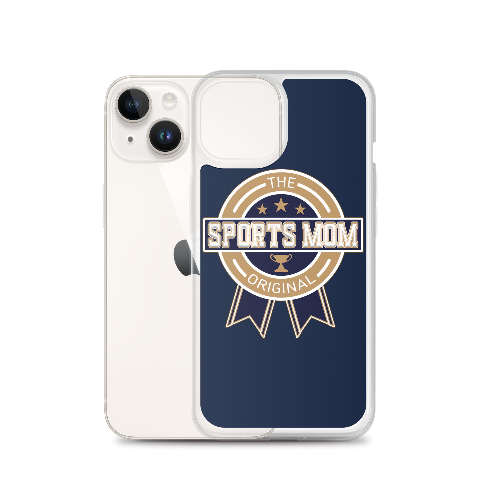 Original Sports Mom - Away Game - Clear Case for iPhone®