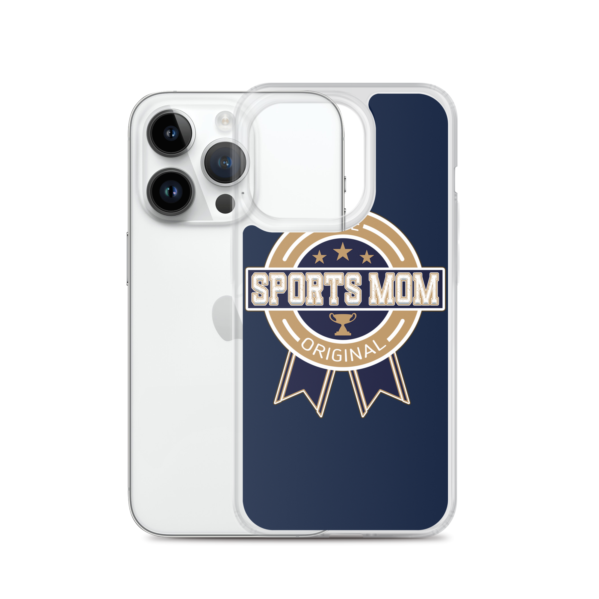 Original Sports Mom - Away Game - Clear Case for iPhone®