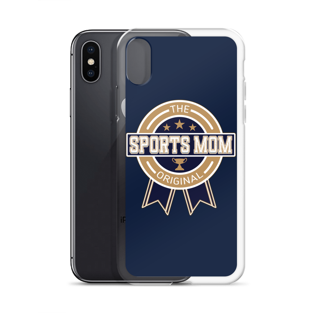 Original Sports Mom - Away Game - Clear Case for iPhone®