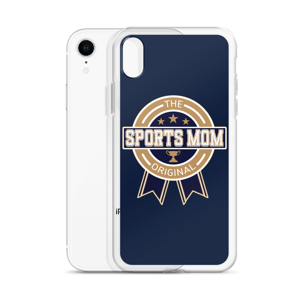 Original Sports Mom - Away Game - Clear Case for iPhone®