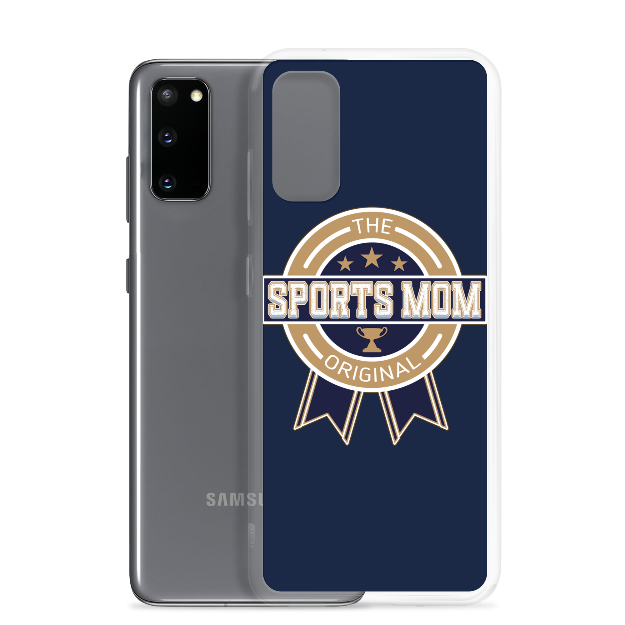 Original Sports Mom - Away Game - Clear Case for Samsung®