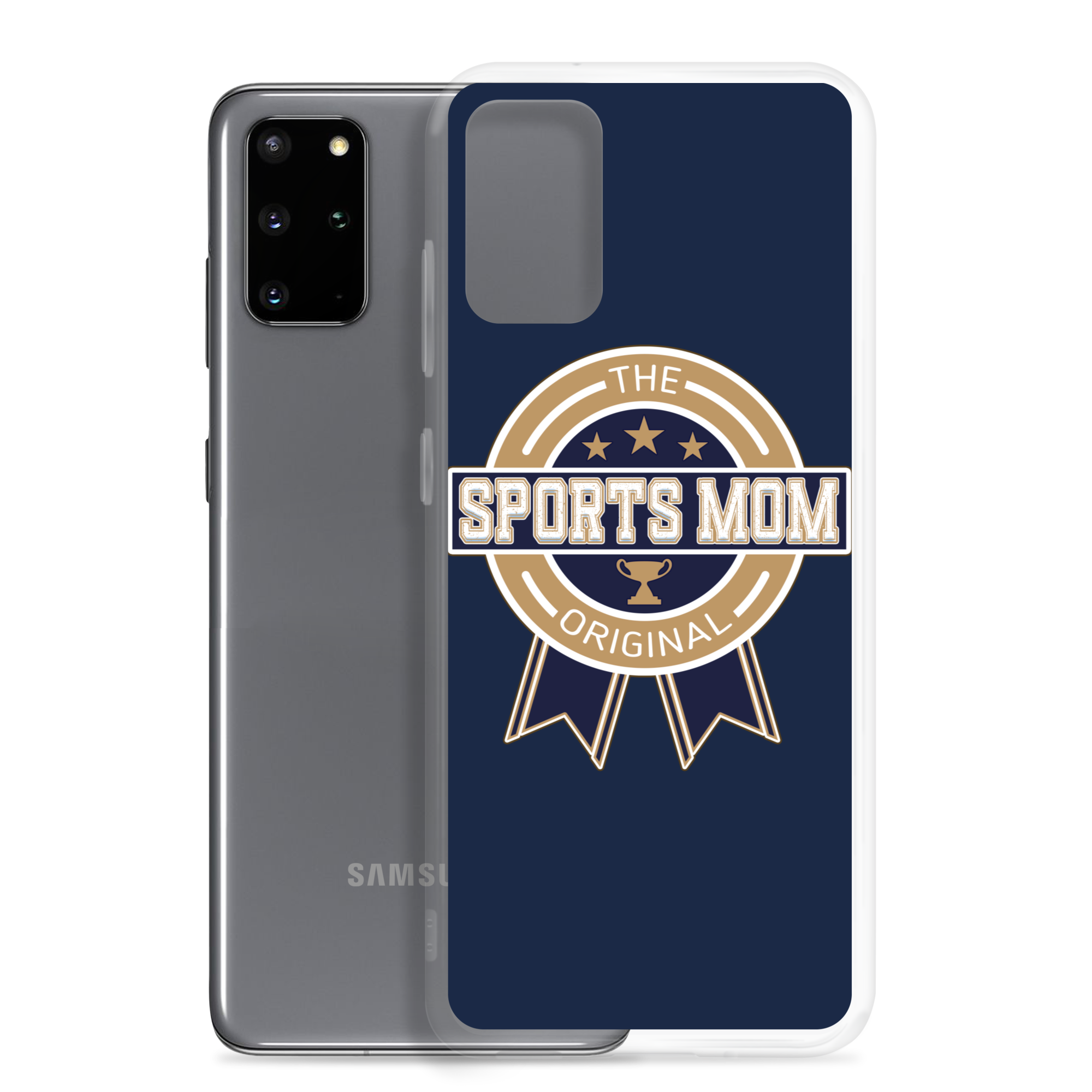 Original Sports Mom - Away Game - Clear Case for Samsung®