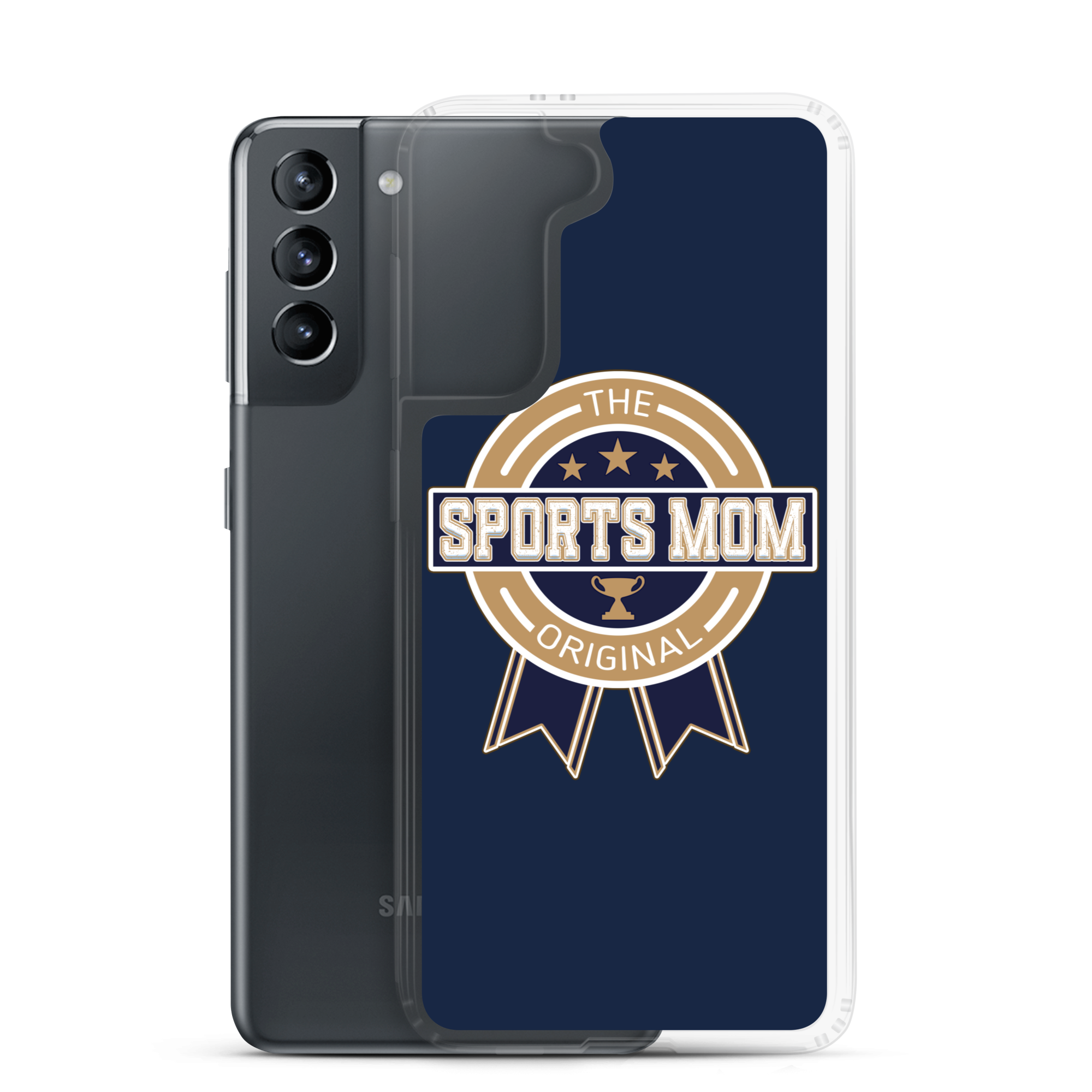 Original Sports Mom - Away Game - Clear Case for Samsung®