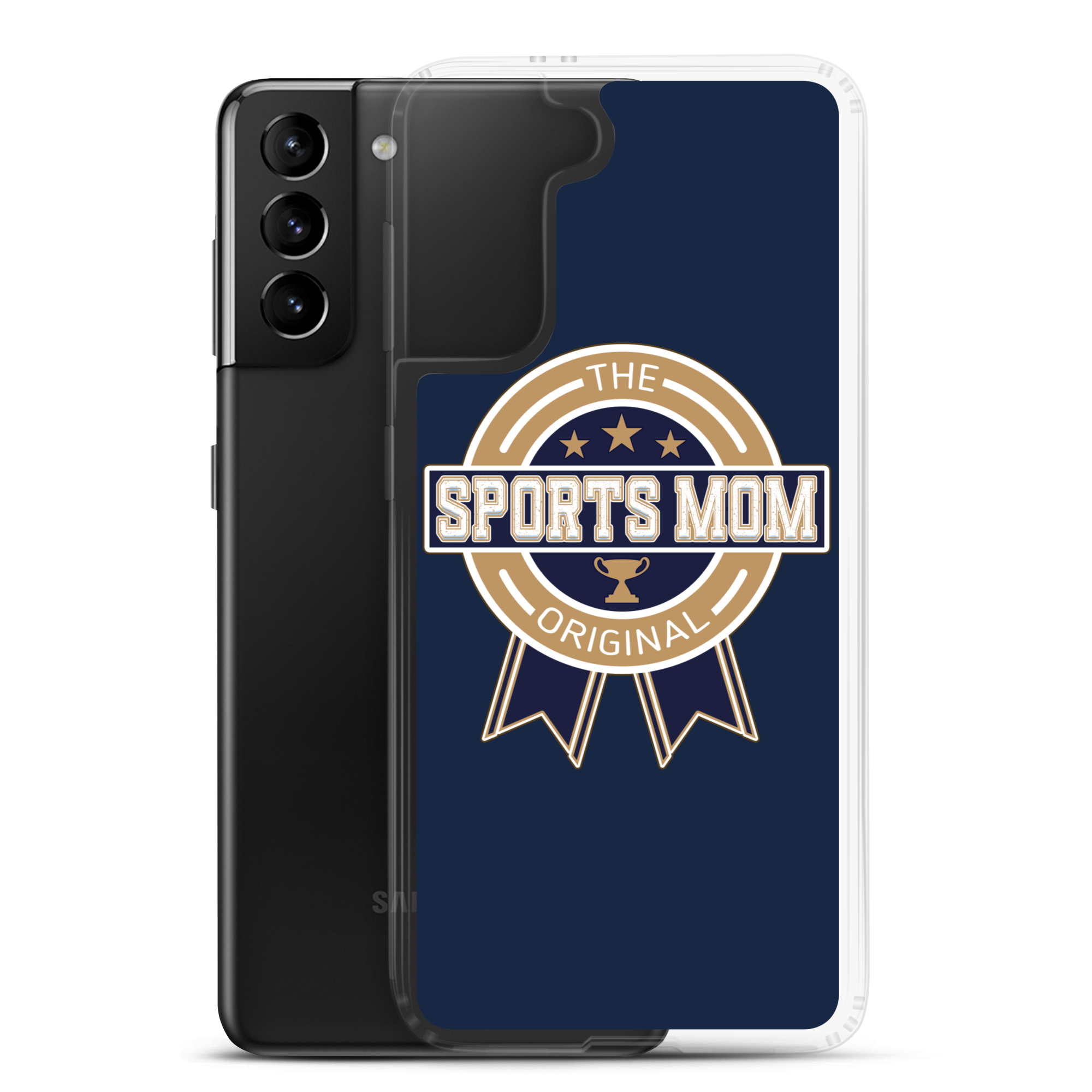 Original Sports Mom - Away Game - Clear Case for Samsung®