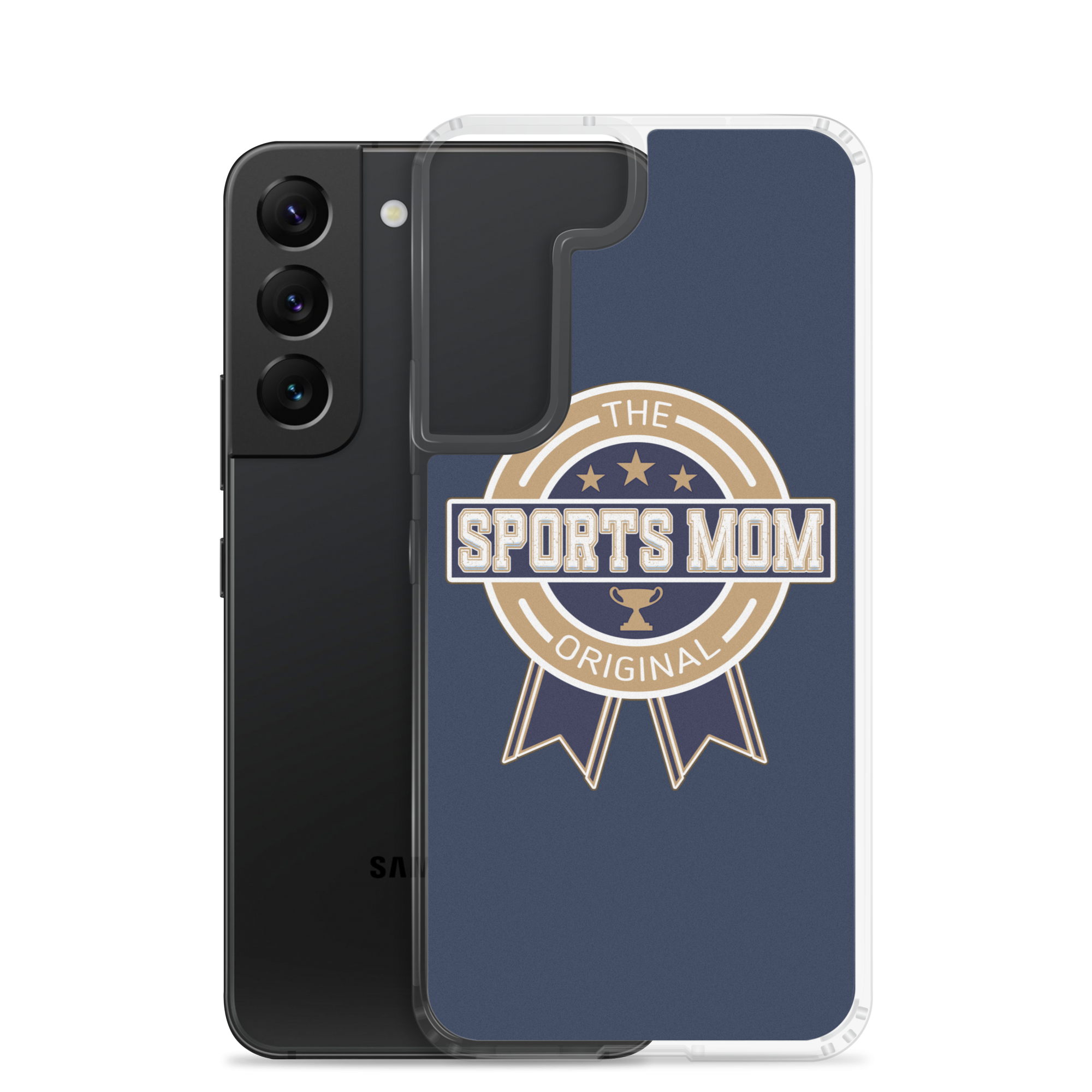 Original Sports Mom - Away Game - Clear Case for Samsung®