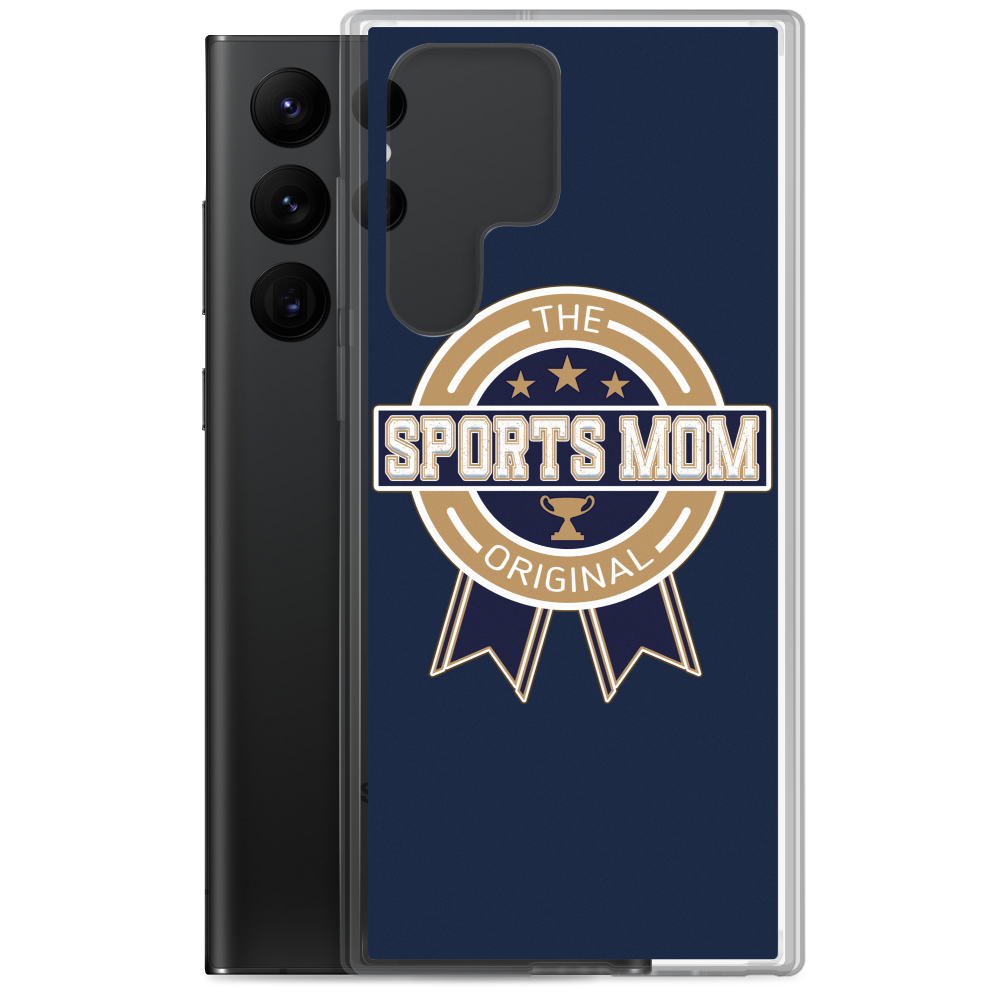 Original Sports Mom - Away Game - Clear Case for Samsung®