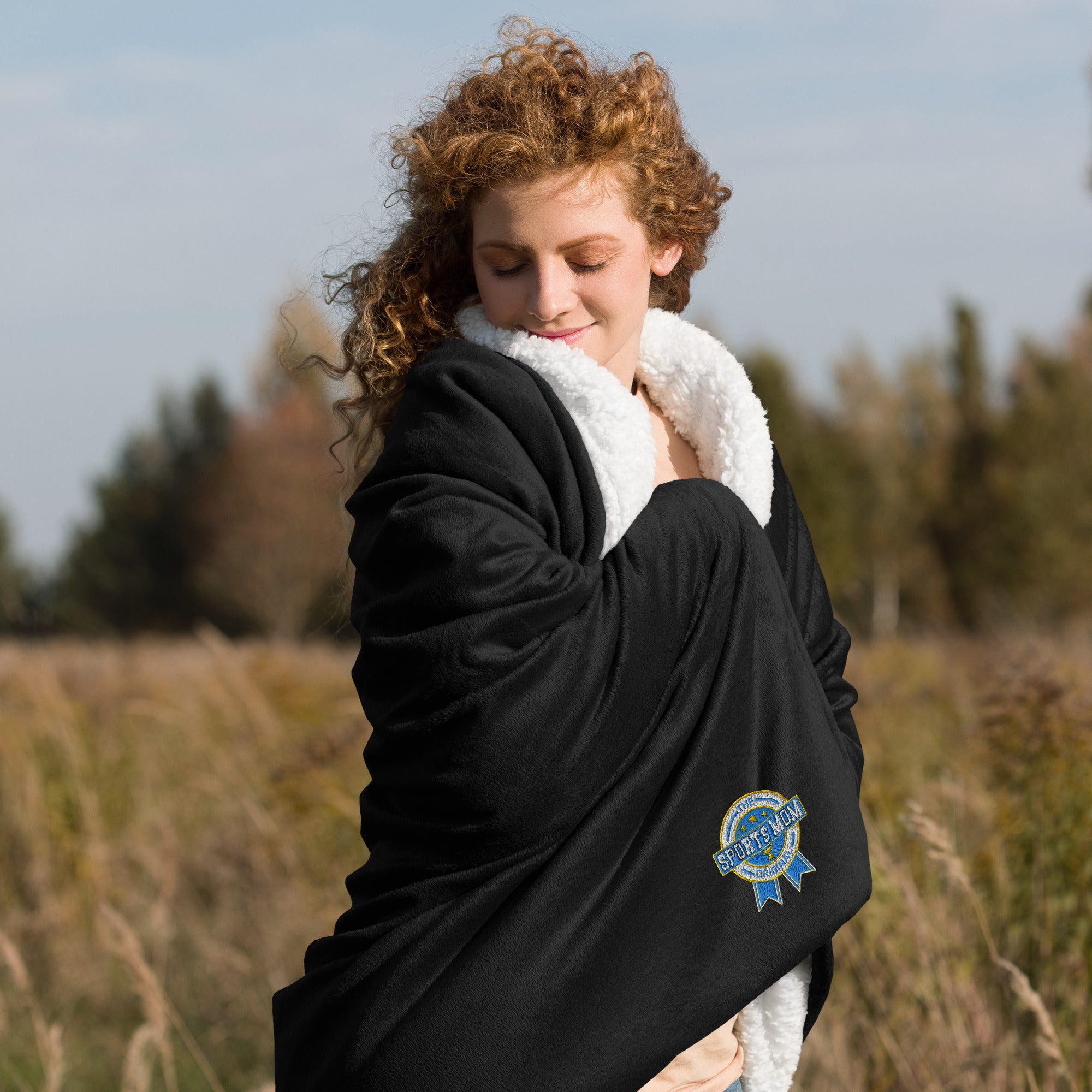 The Original Sports Mom - Premium Sherpa Blanket