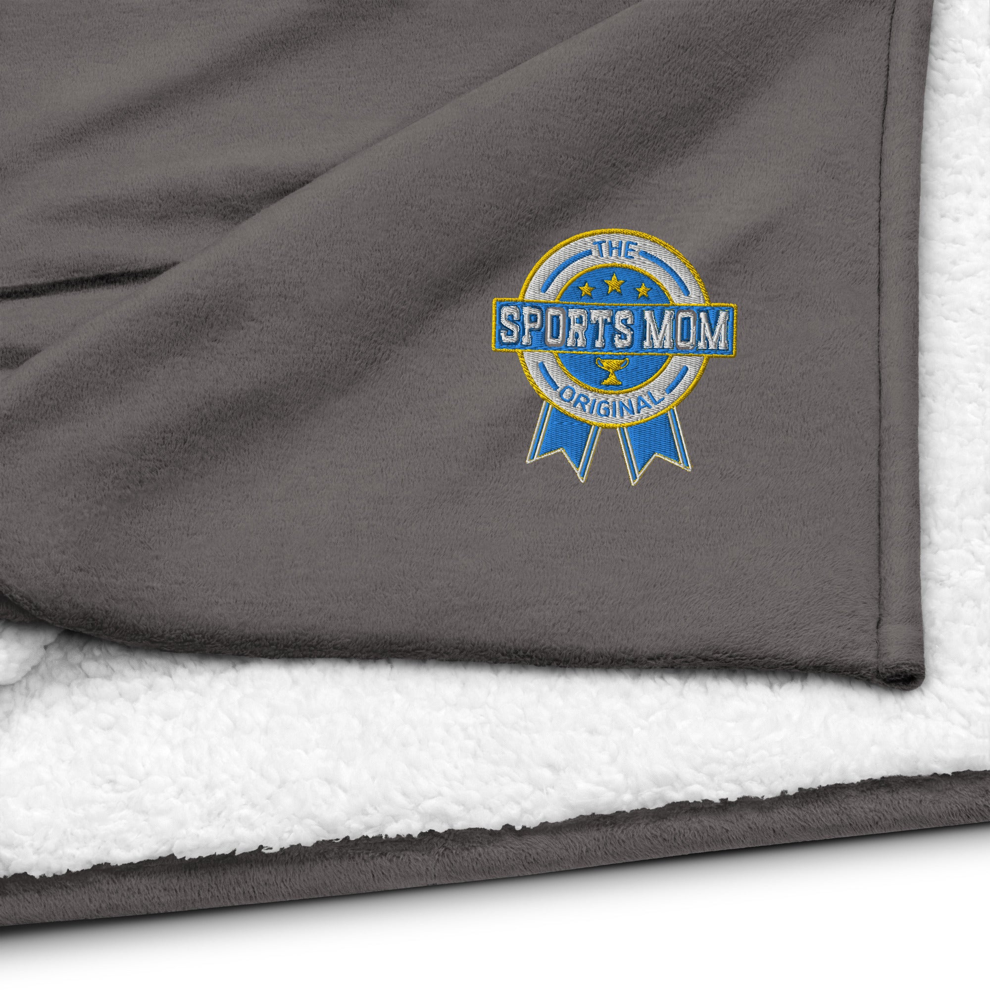 The Original Sports Mom - Premium Sherpa Blanket