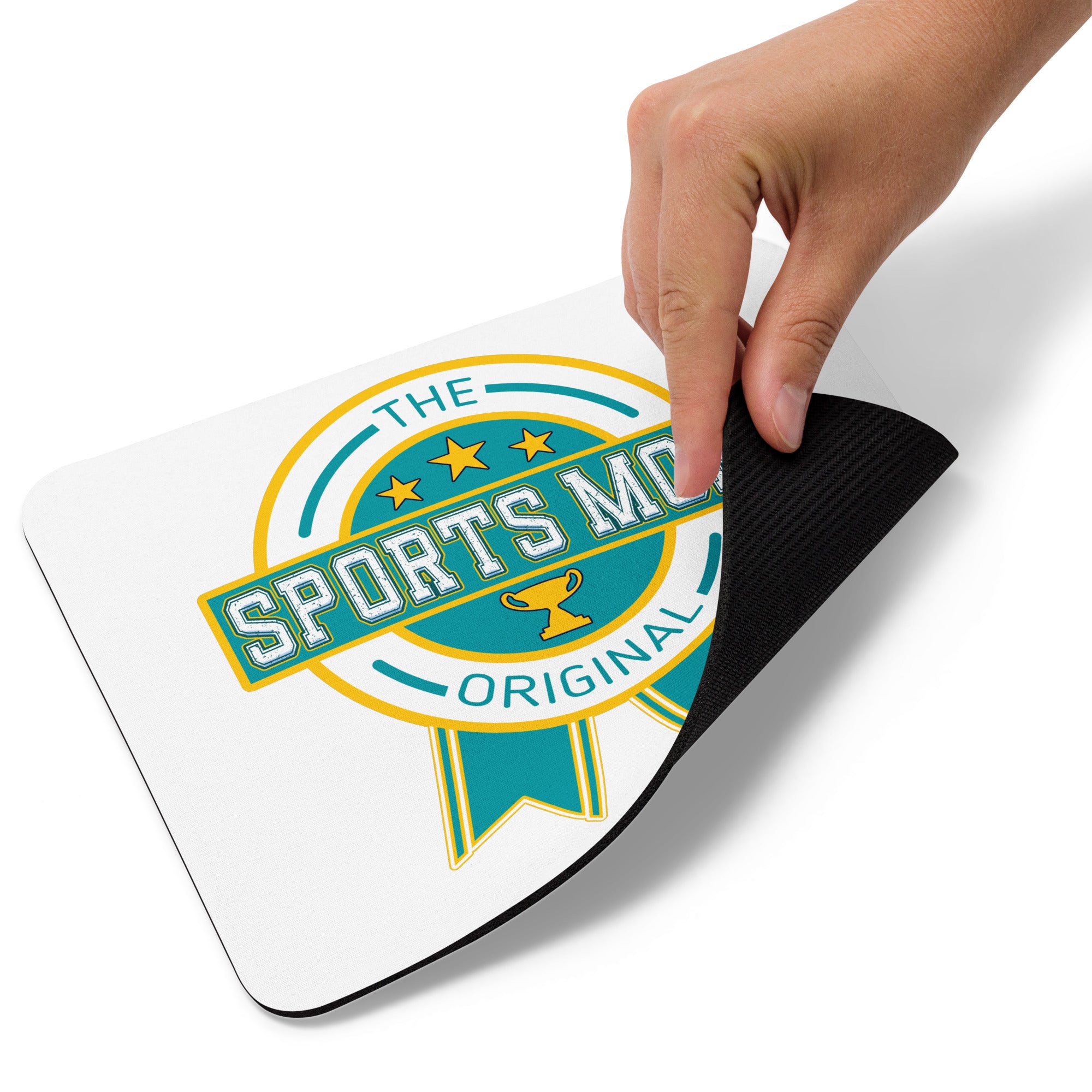 The Original Sports Mom - Mouse Pad - White