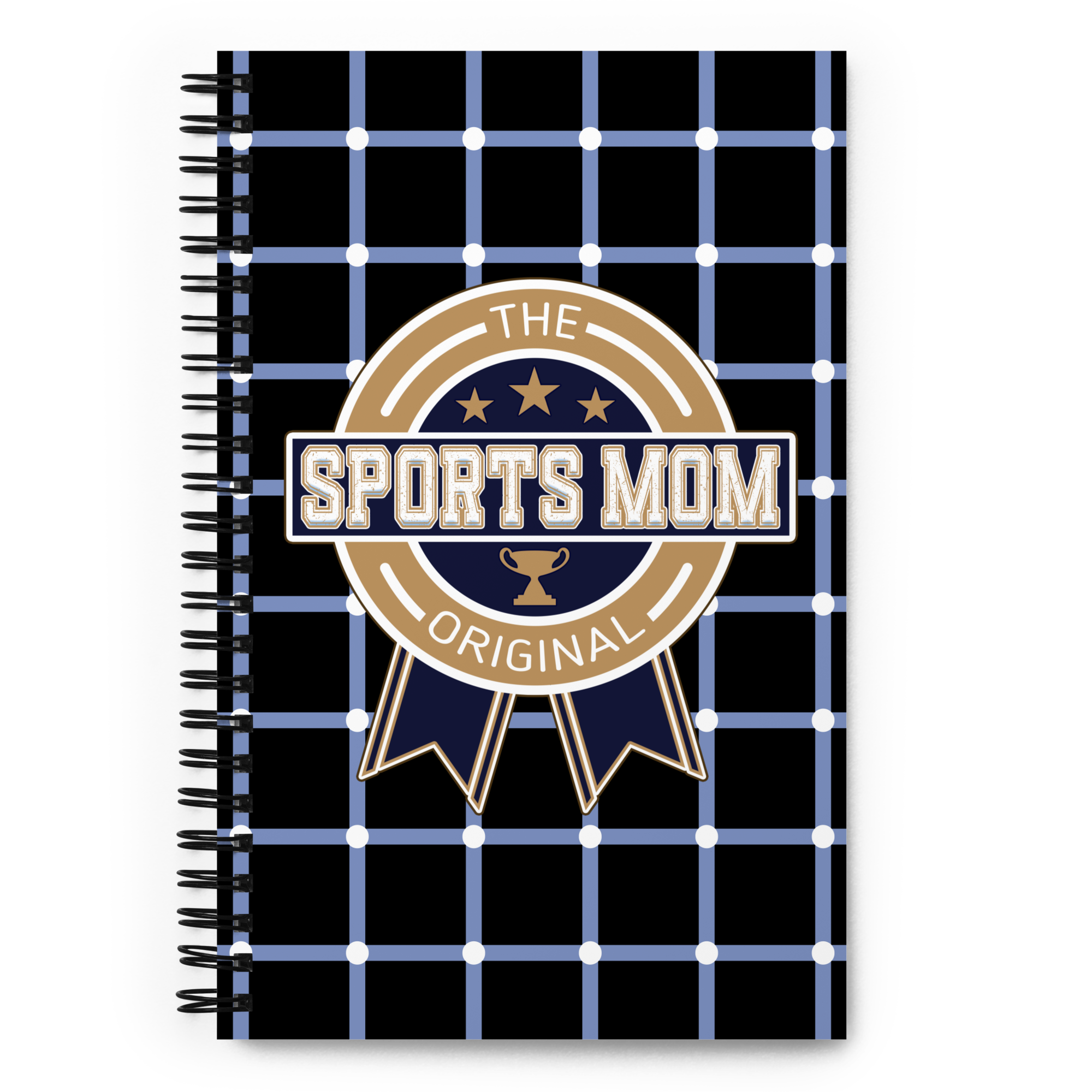 The Original Sports Mom - Away Game - Spiral Note Book