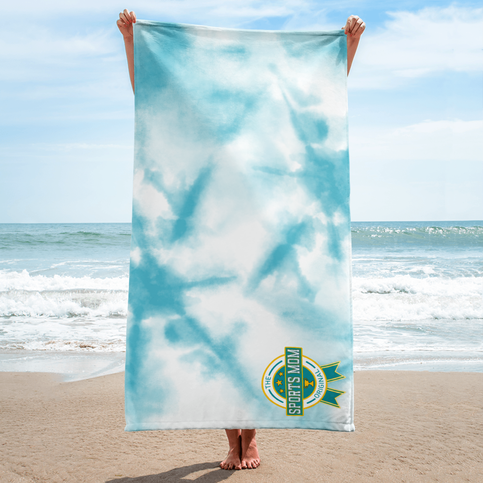 OSM MASSIVE Towel - Blue Sky Tie-Dye