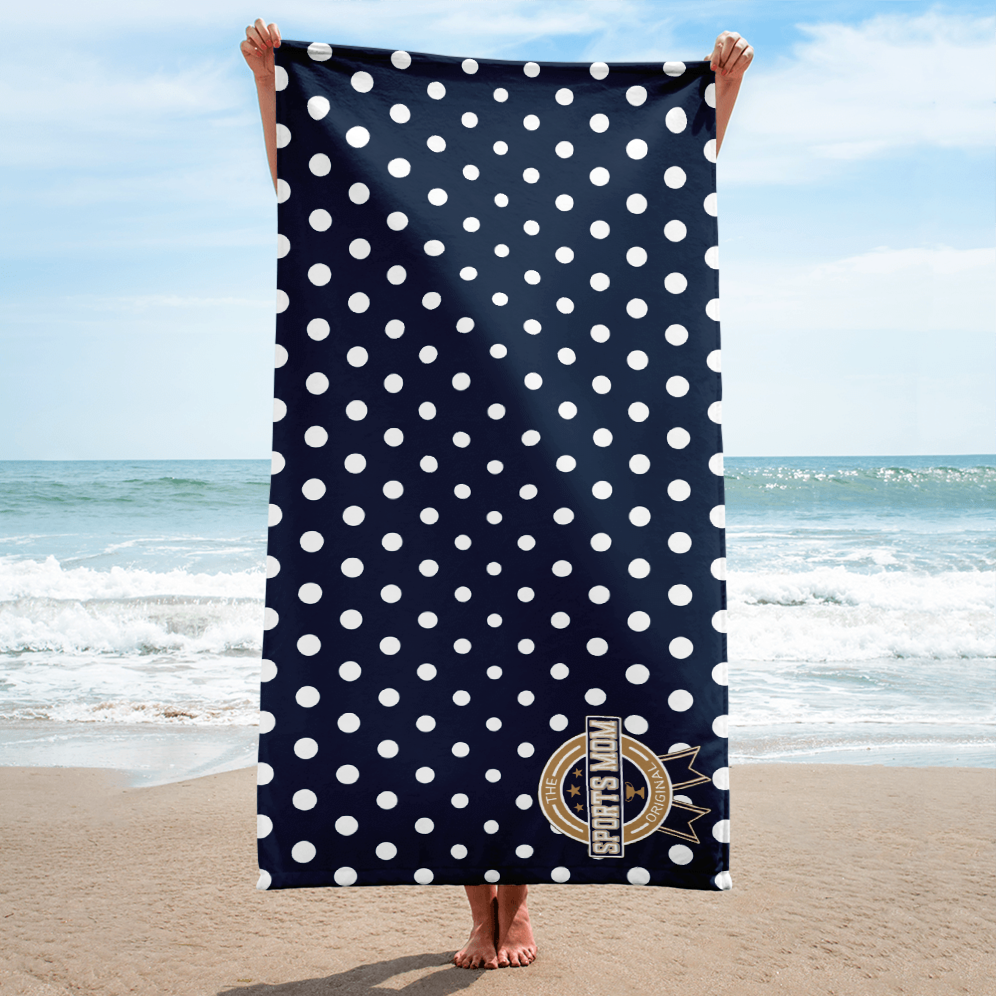 OSM - Away Game - MASSIVE Towel - Polka Dotty