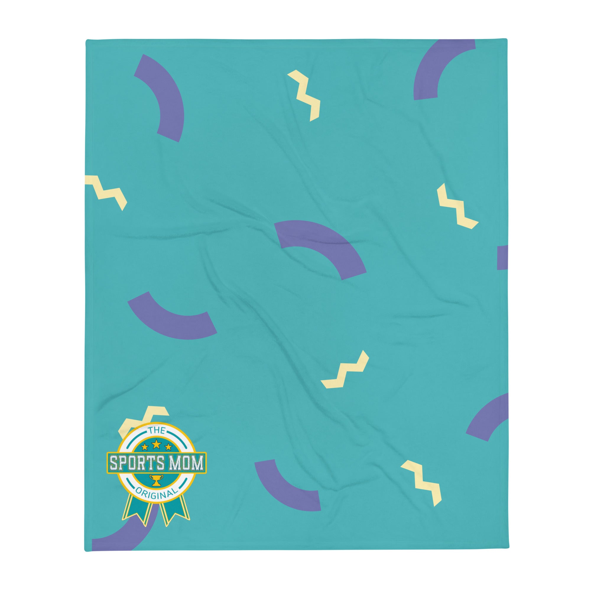 The Original Sports Mom Throw Blanket - Confetti Betty