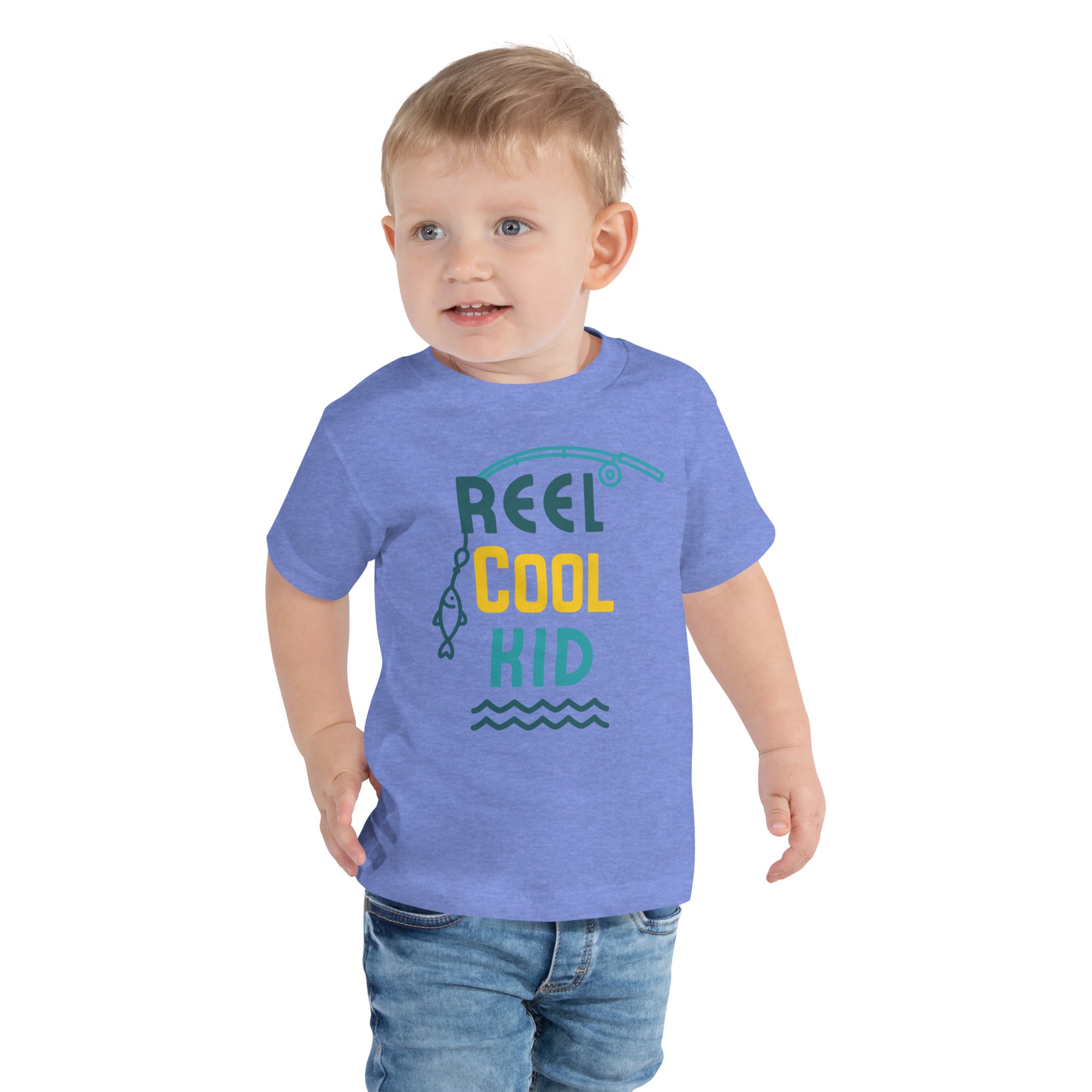 Reel Cool Kid - Toddler Short Sleeve Tee