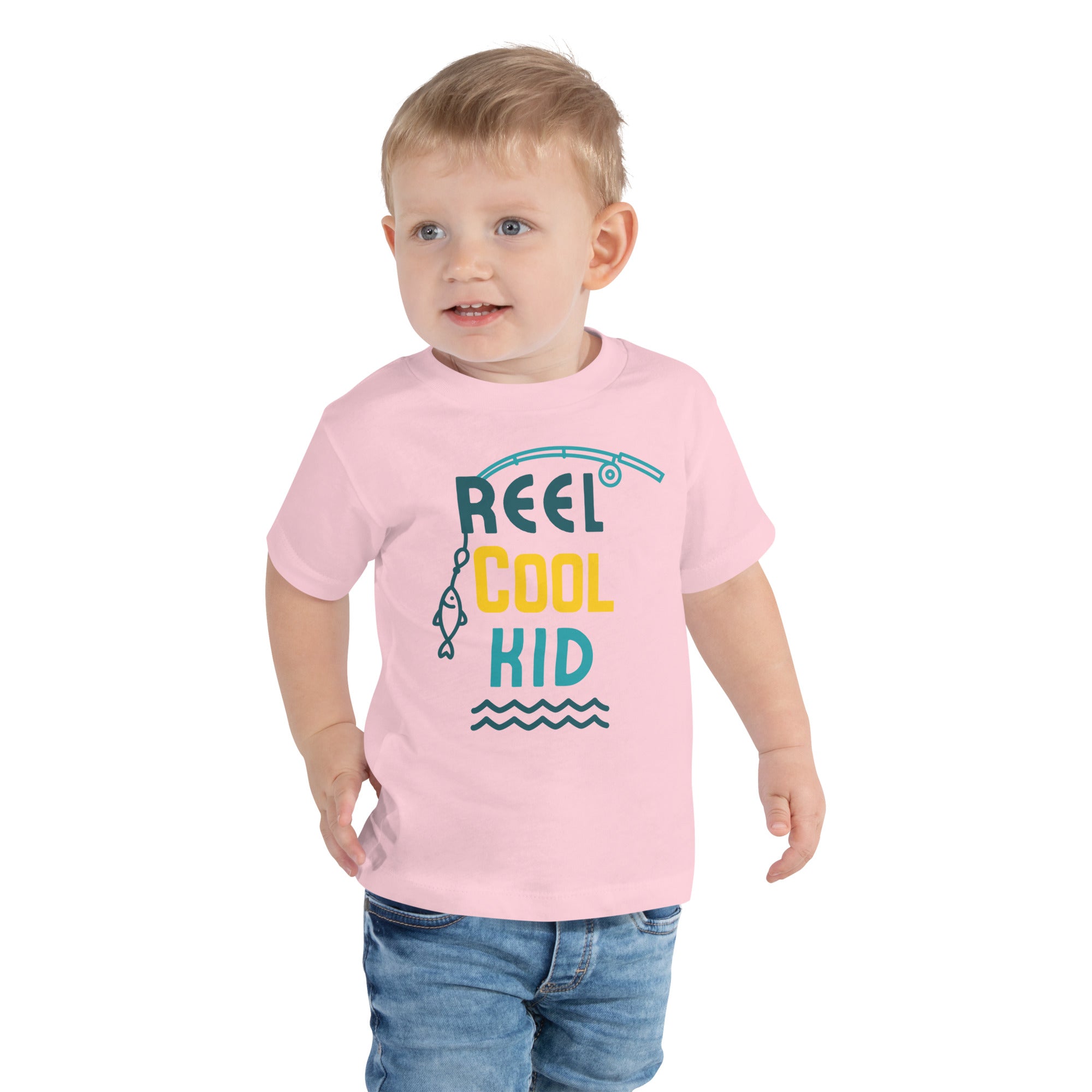 Reel Cool Kid - Toddler Short Sleeve Tee