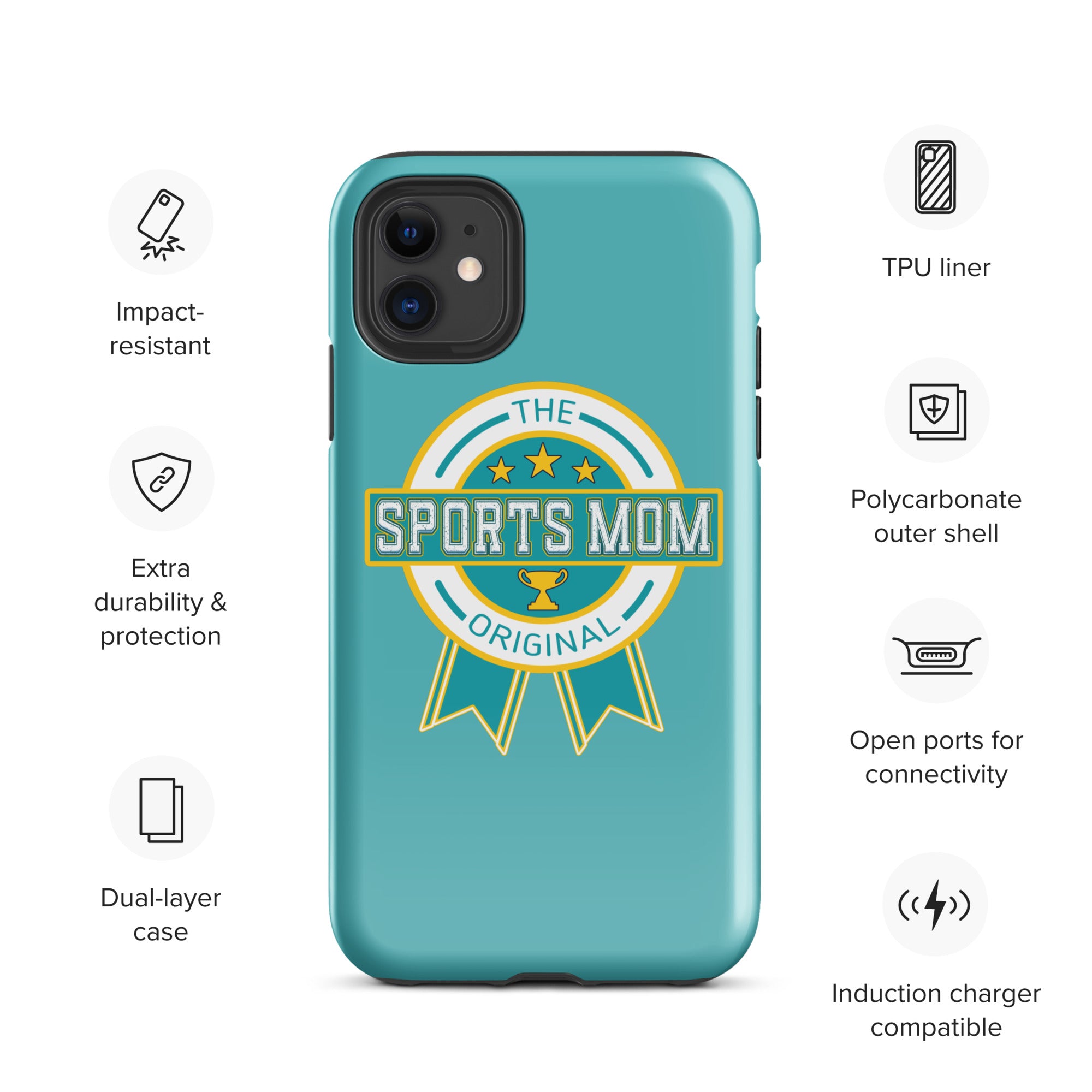 Original Sports Mom - Tough Case for iPhone®