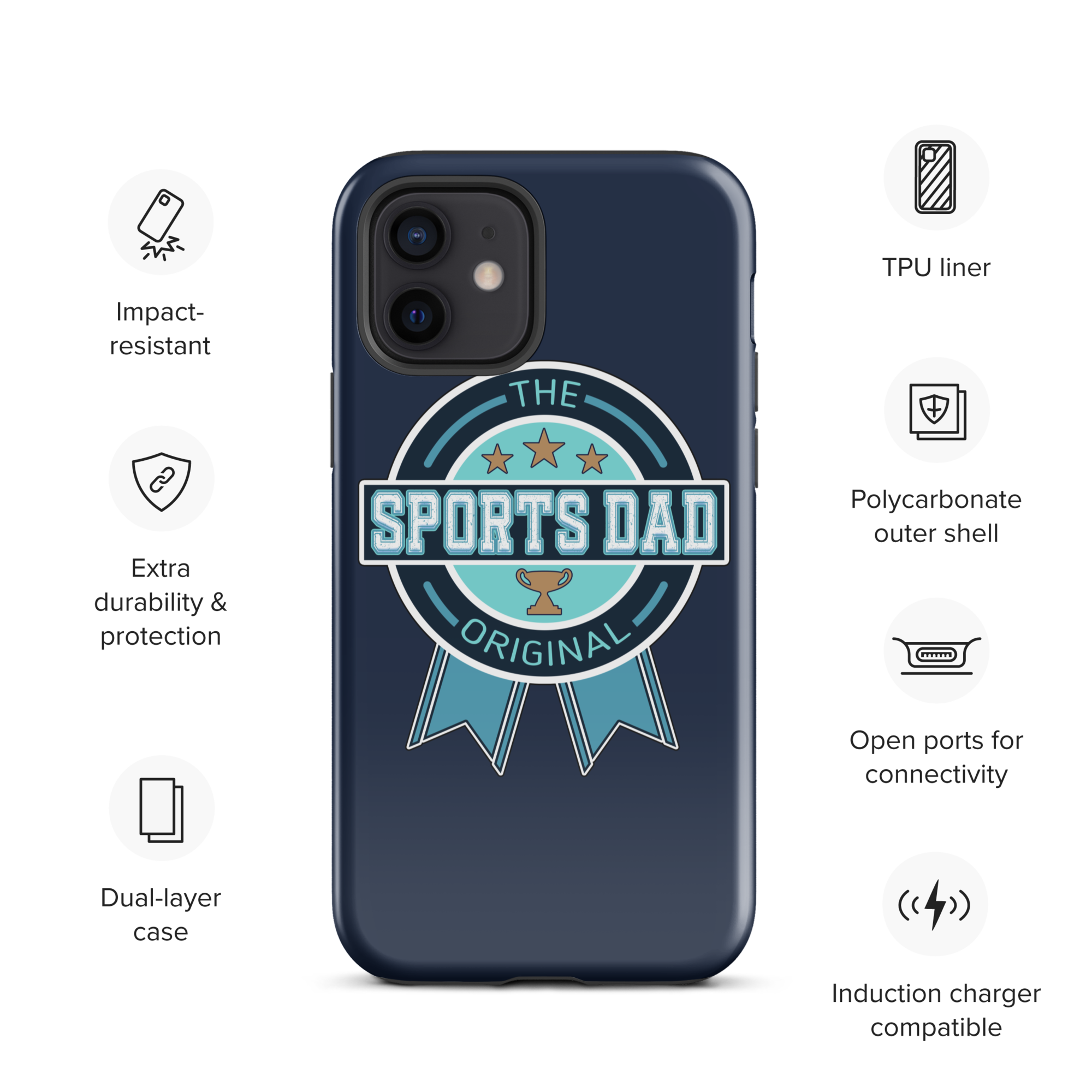 Original Sports Dad - Tough Case for iPhone®