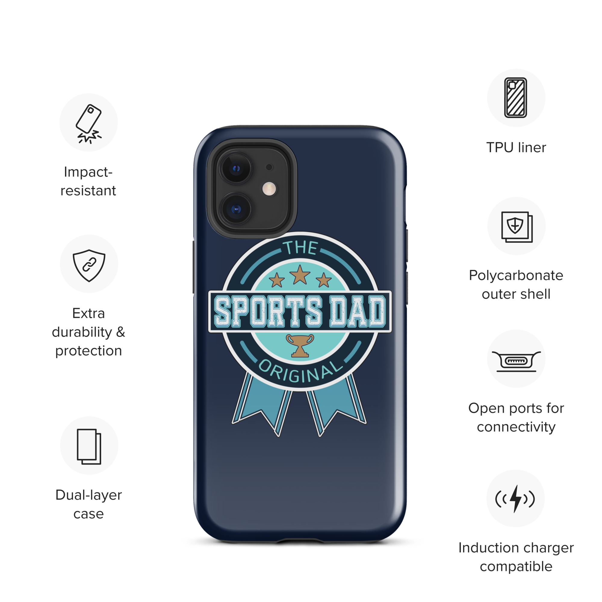 Original Sports Dad - Tough Case for iPhone®