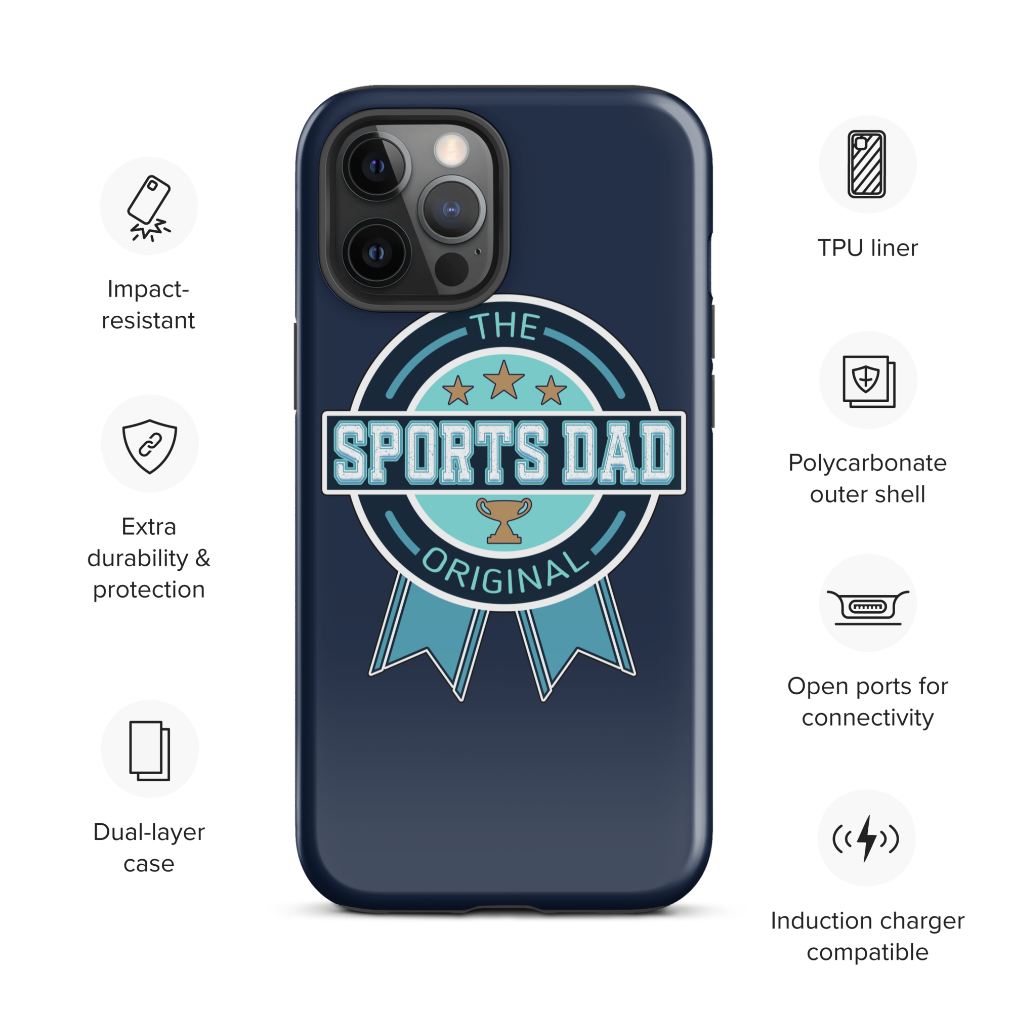Original Sports Dad - Tough Case for iPhone®