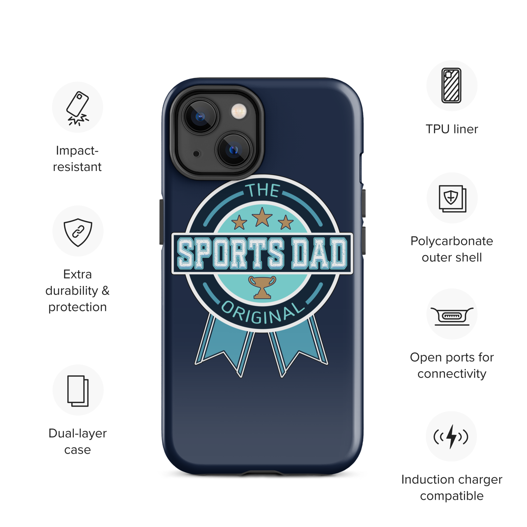 Original Sports Dad - Tough Case for iPhone®