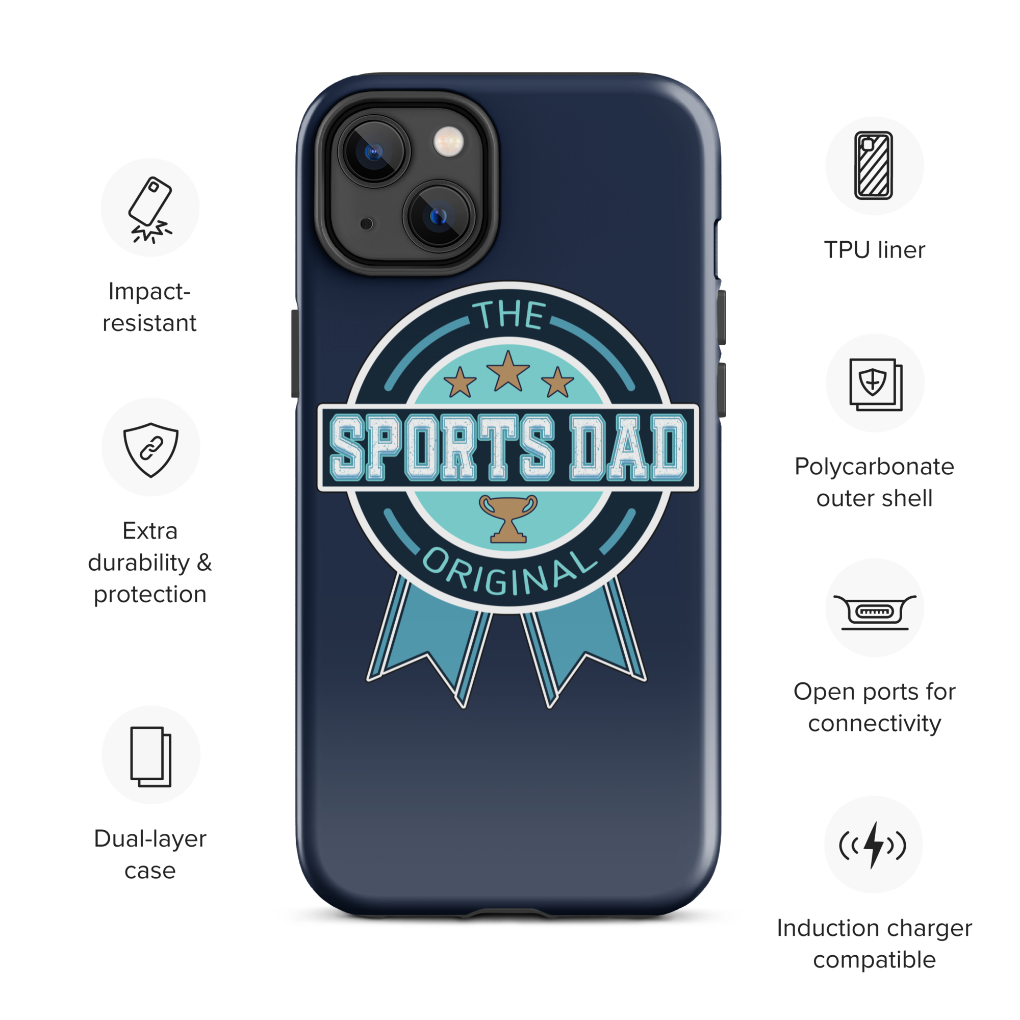 Original Sports Dad - Tough Case for iPhone®