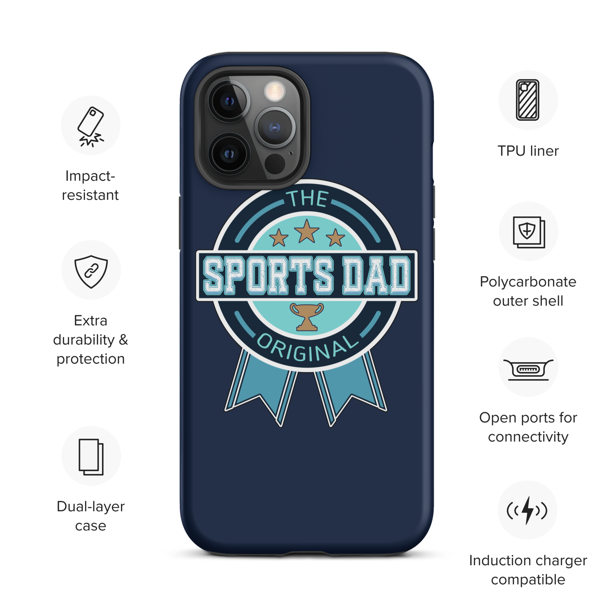 Original Sports Dad - Tough Case for iPhone®