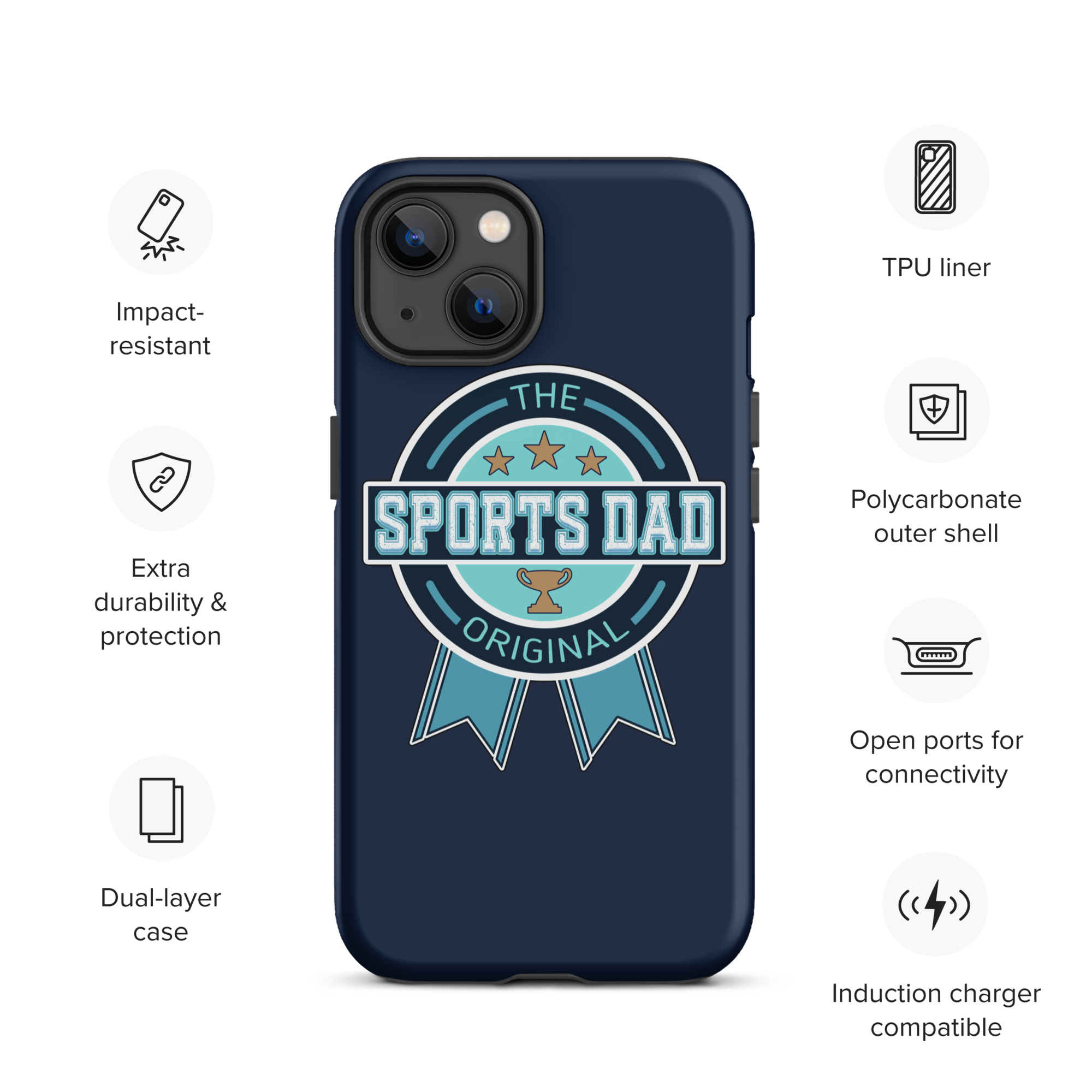 Original Sports Dad - Tough Case for iPhone®