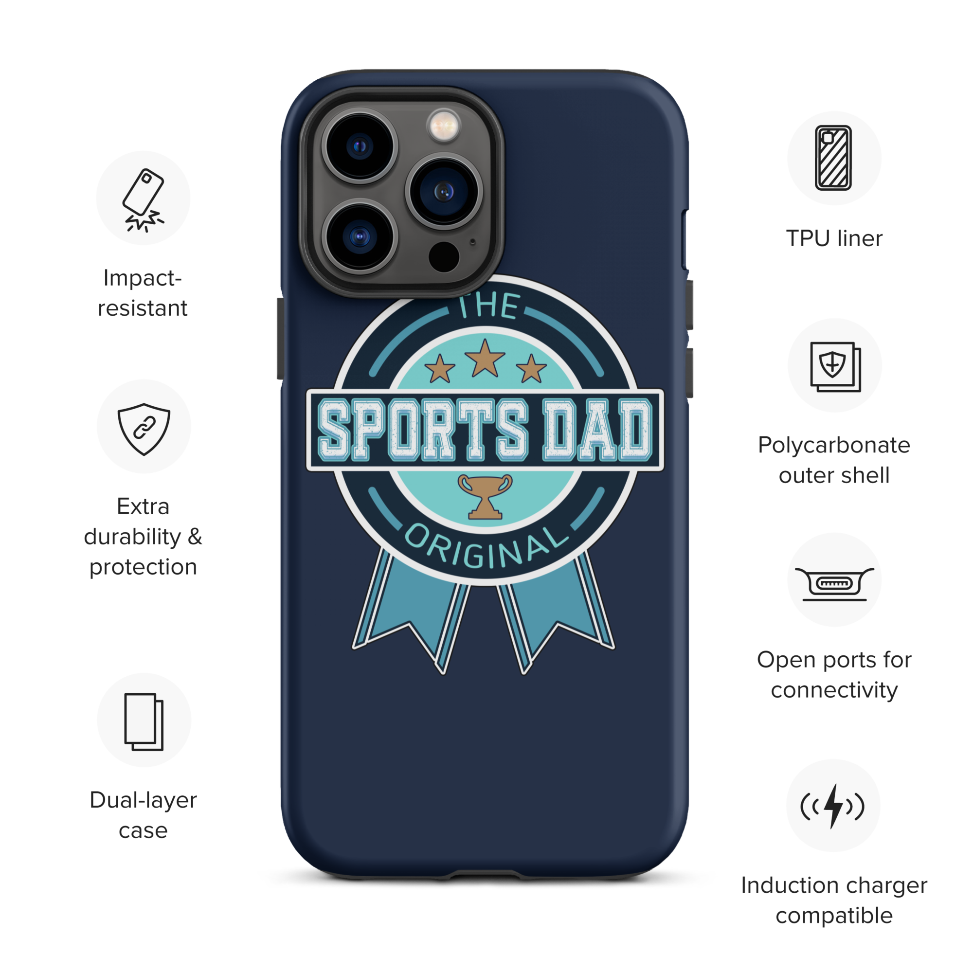 Original Sports Dad - Tough Case for iPhone®