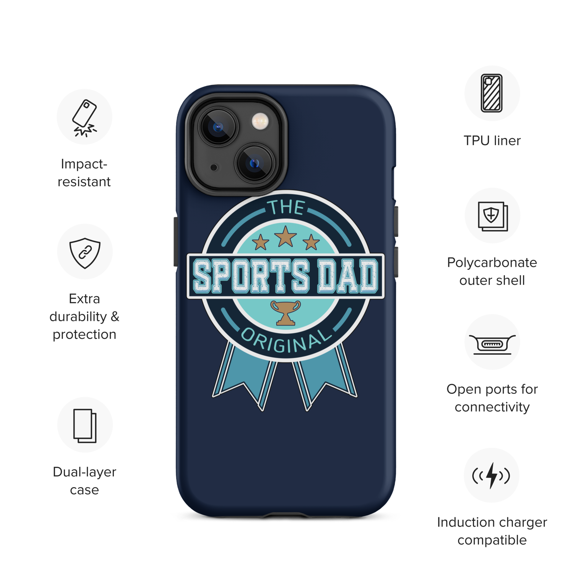 Original Sports Dad - Tough Case for iPhone®