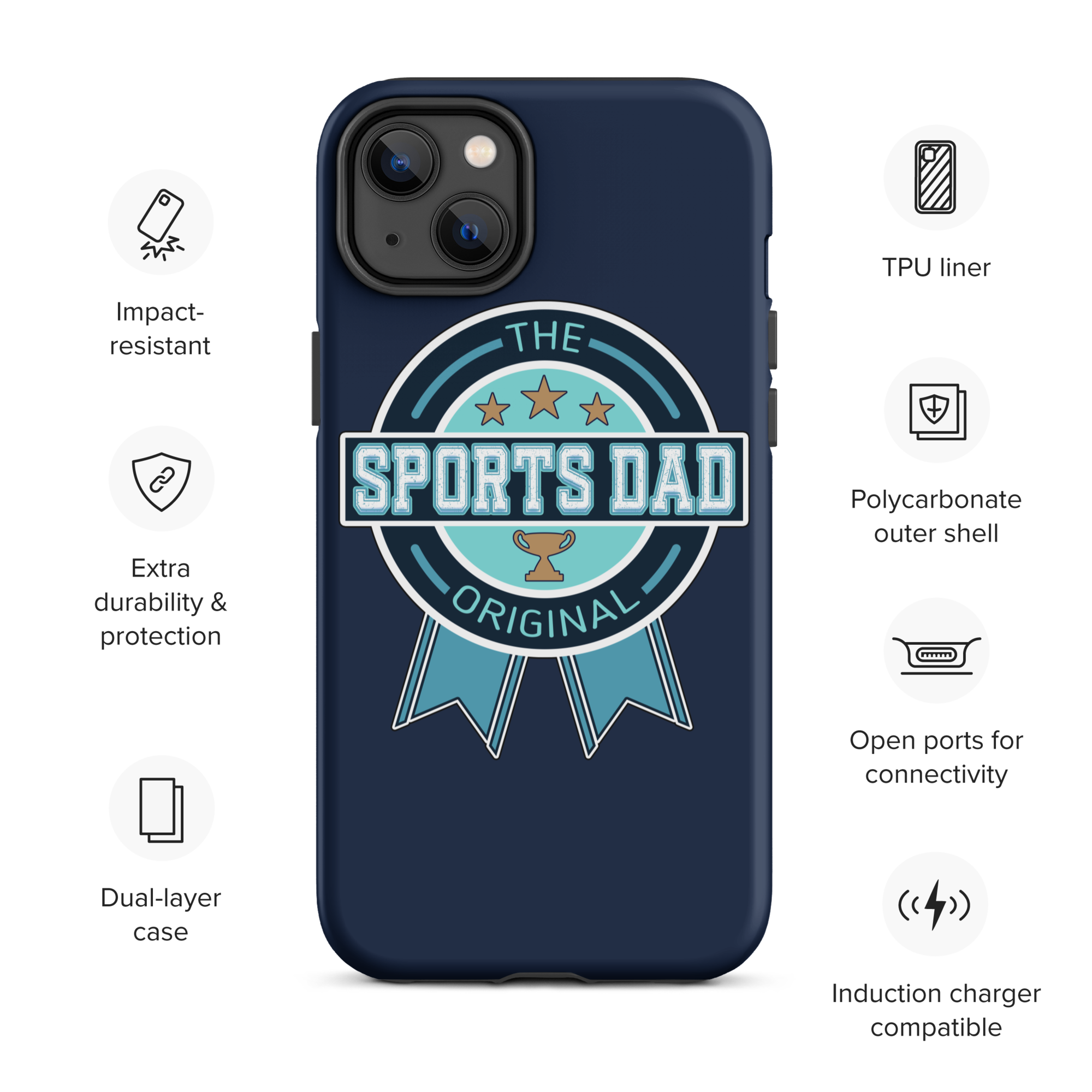 Original Sports Dad - Tough Case for iPhone®