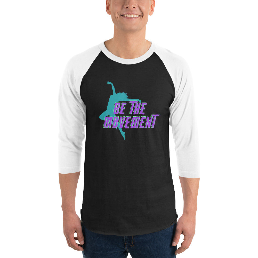 Be The Movement Premium Men's 3/4 Sleeve