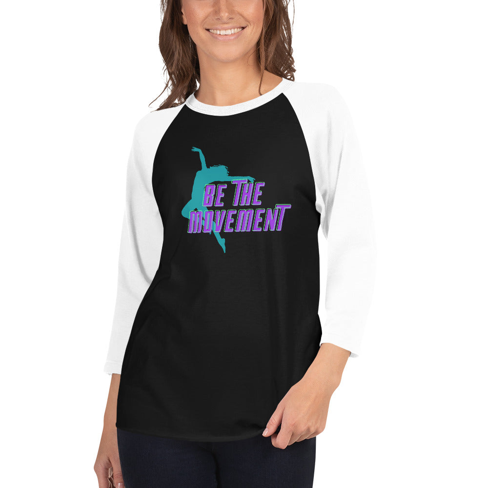 Be The Movement Women's Premium 3/4 Sleeve