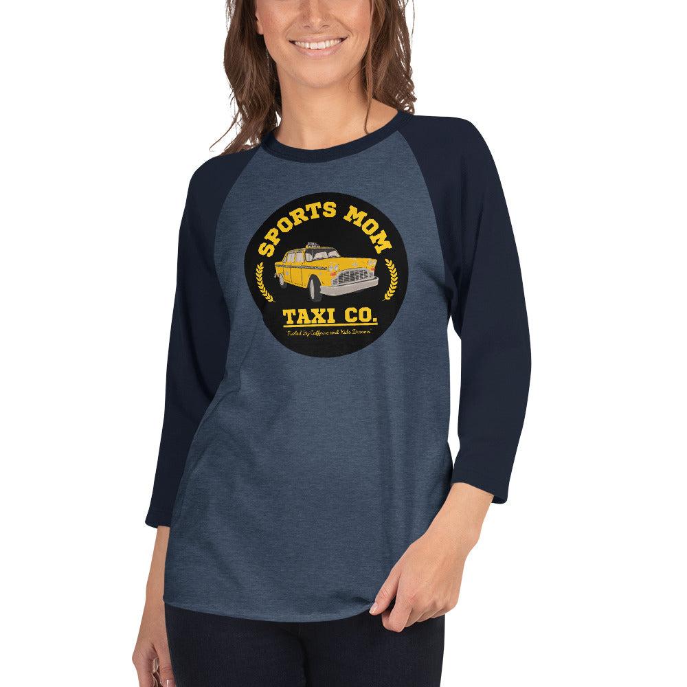 The Sports Mom Taxi Co. Original 3/4 Sleeve