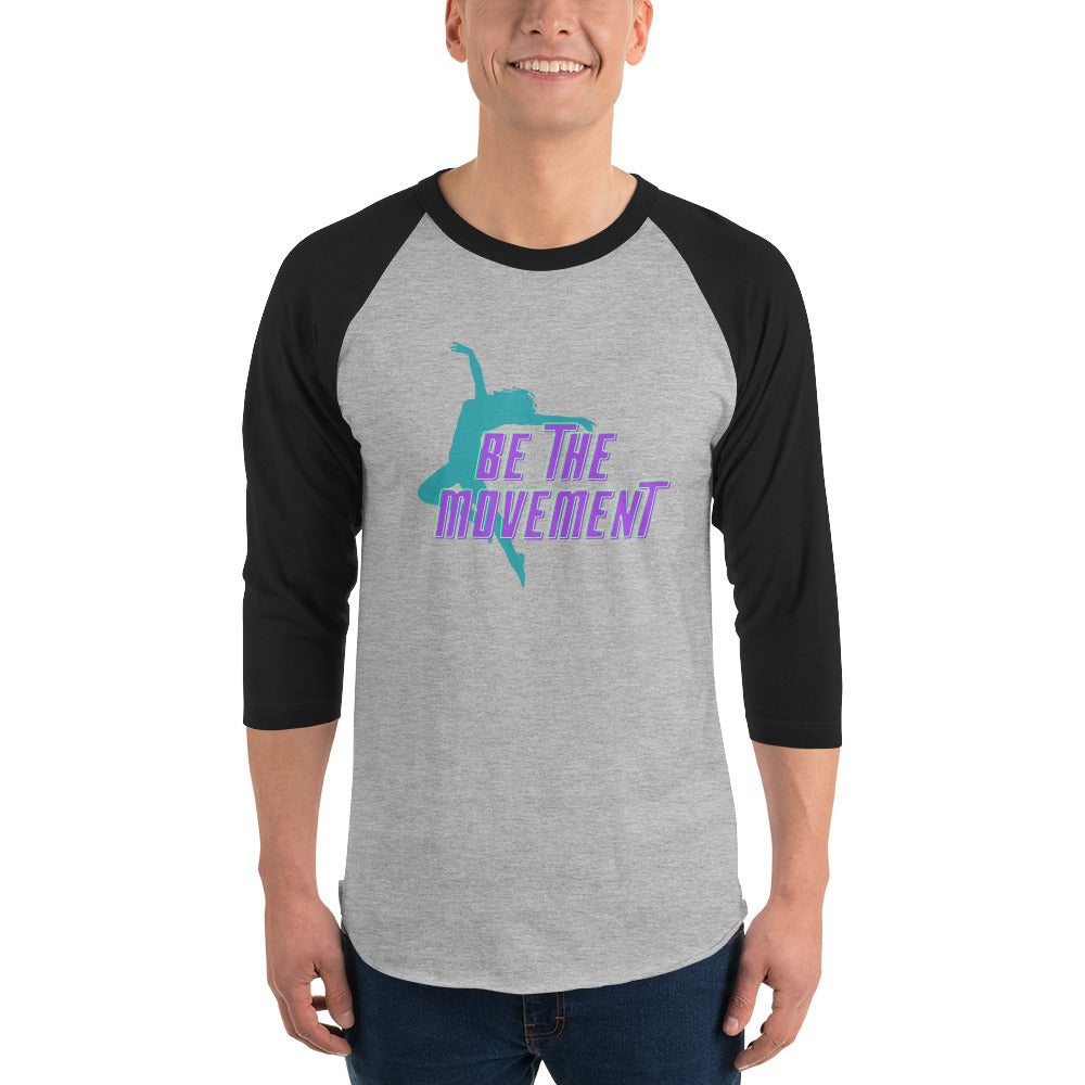 Be The Movement Premium Men's 3/4 Sleeve