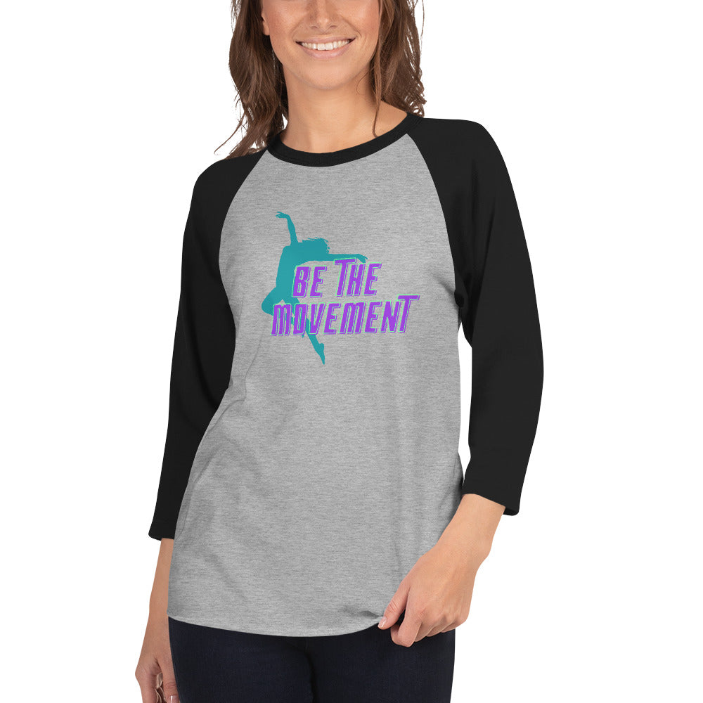 Be The Movement Women's Premium 3/4 Sleeve