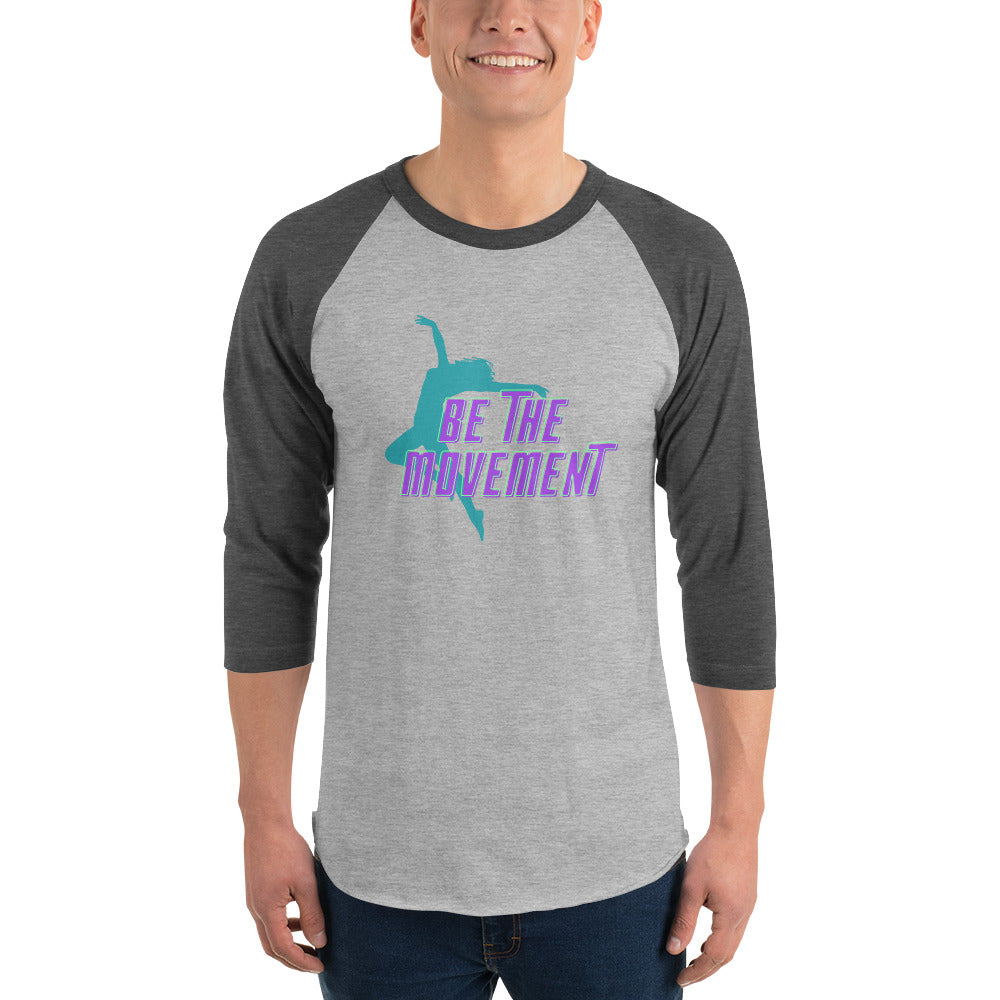 Be The Movement Premium Men's 3/4 Sleeve