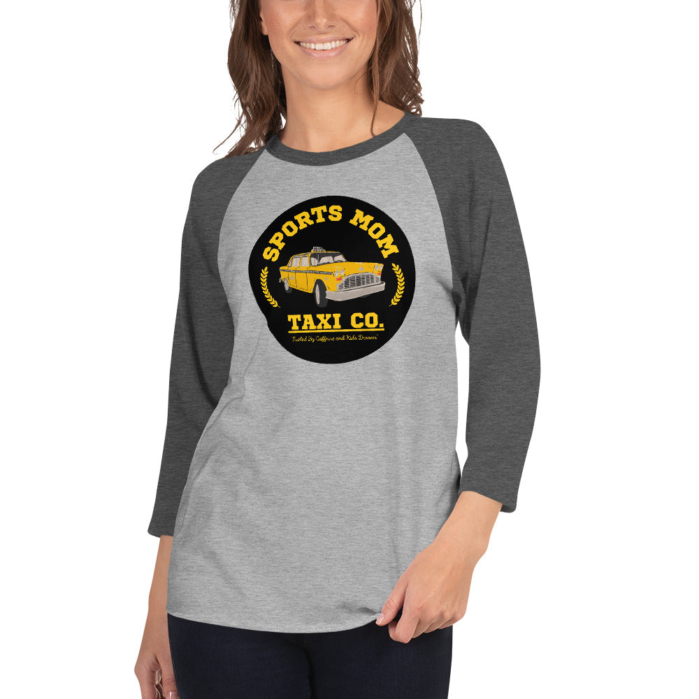 The Sports Mom Taxi Co. Original 3/4 Sleeve